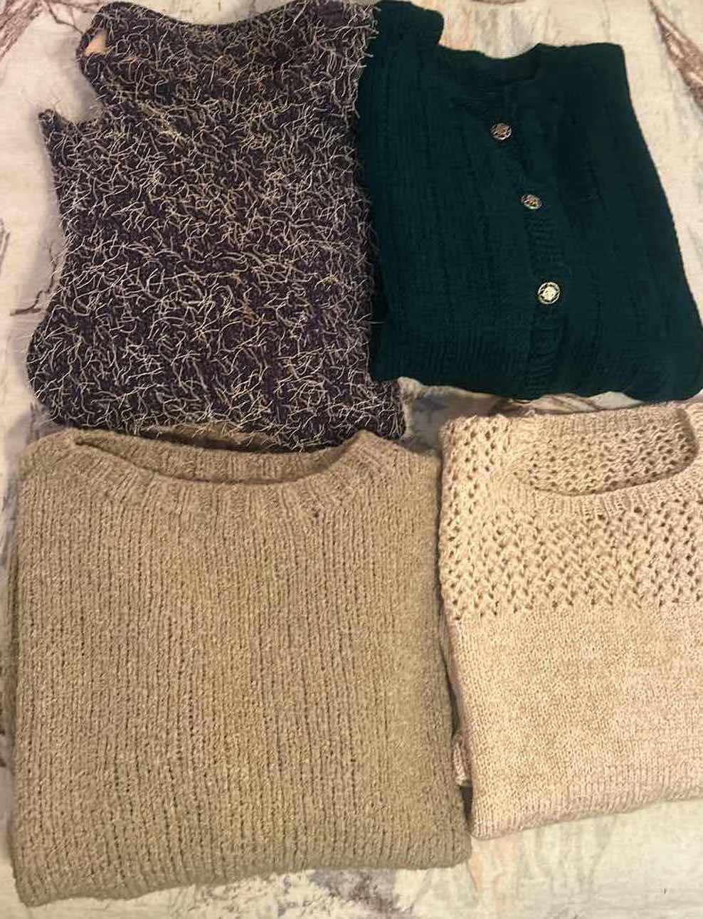 Photo 1 of 4 HAND CROCHET/ HAND KNIT WOMENS SWEATERS