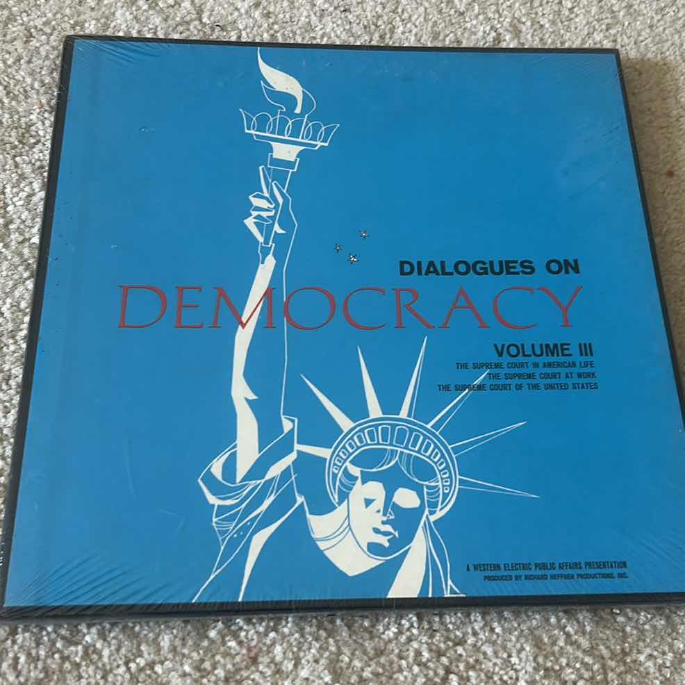 Photo 4 of 3 DIALOGUES ON DEMOCRACY ALBUM SETS, ONE IS SEALED