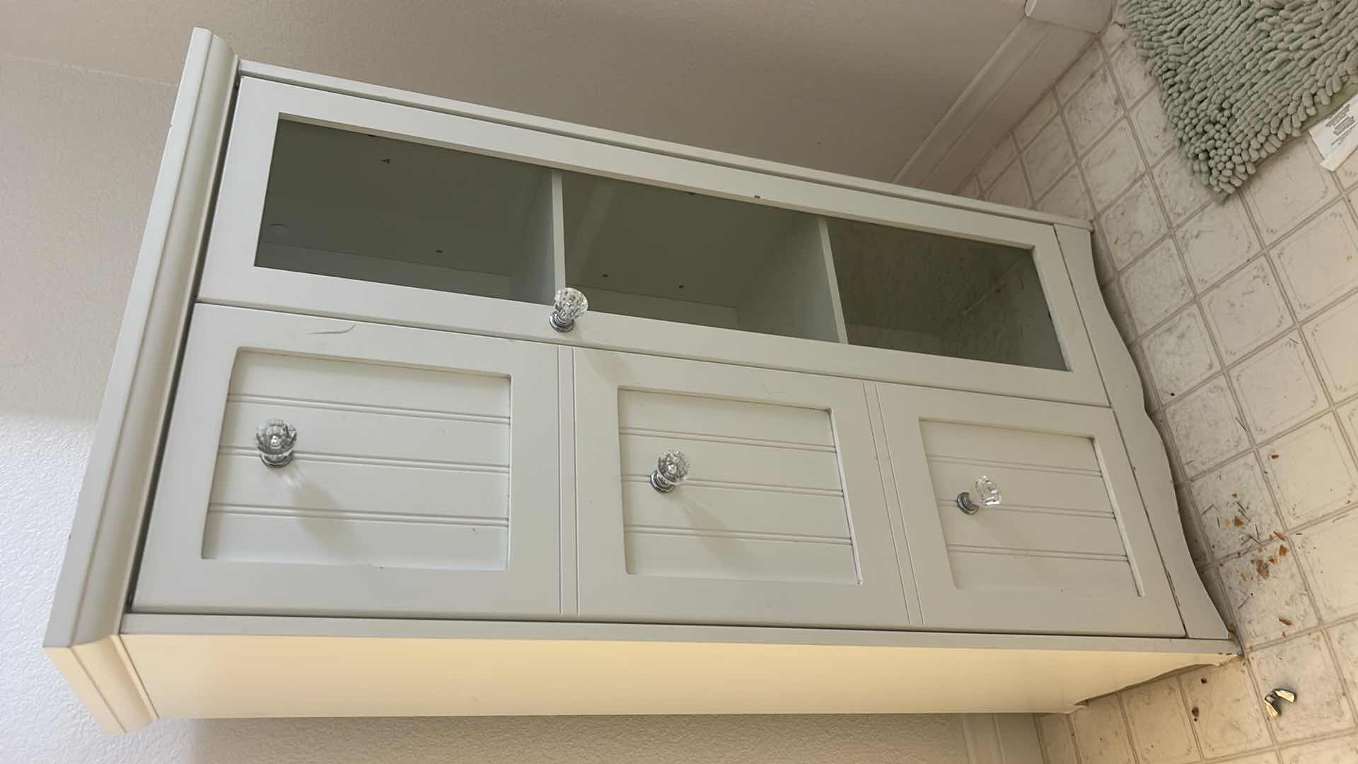 Photo 5 of SMALL WHITE CABINET 19” x 9 1/2” x H34 1/2”