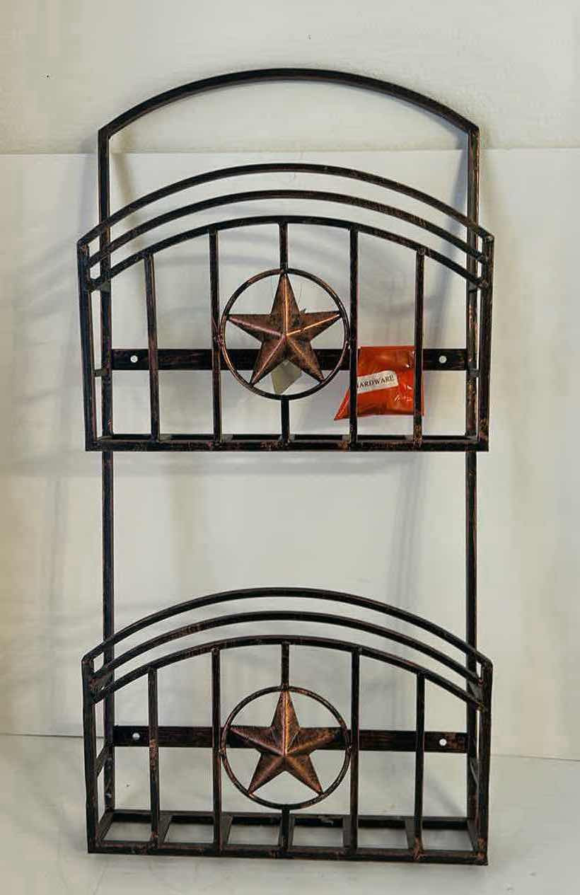 Photo 1 of NEW METAL WALL RACK H25”