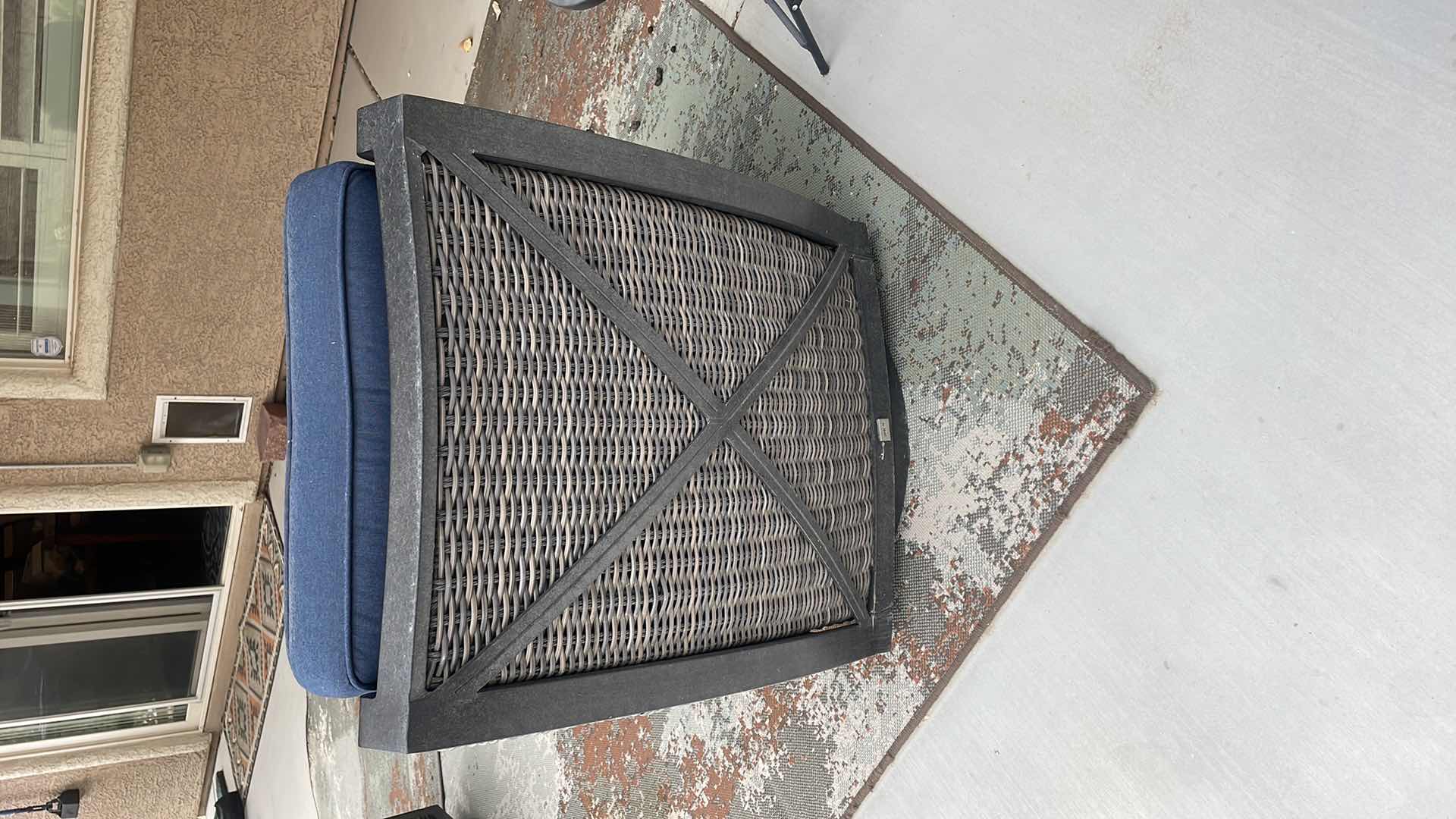 Photo 1 of AGIO OUTDOOR WICKER ROCKER 32”x28”xH36”