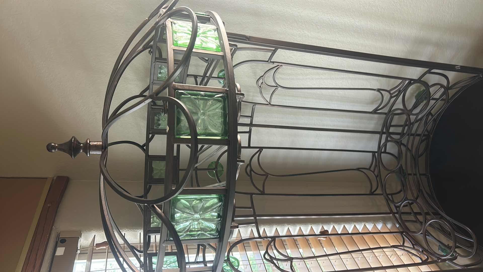 Photo 1 of VINTAGE METAL WINE CART 25” x H7”