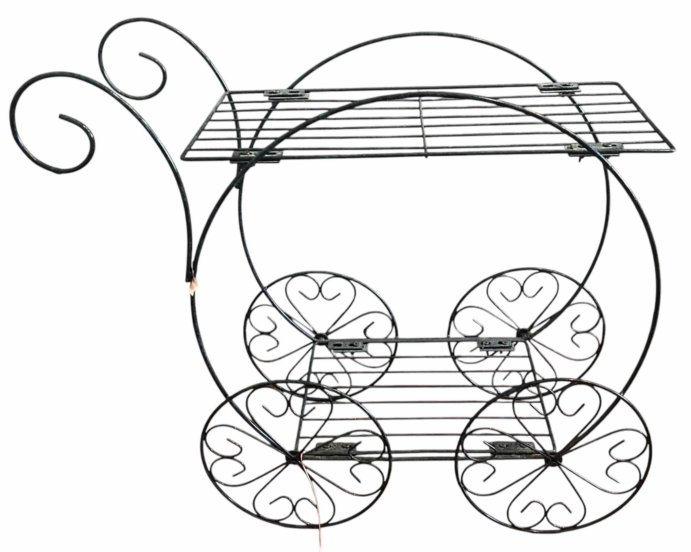 Photo 1 of SMALL METAL FLOWER CART 28“ x 10“ x H22“