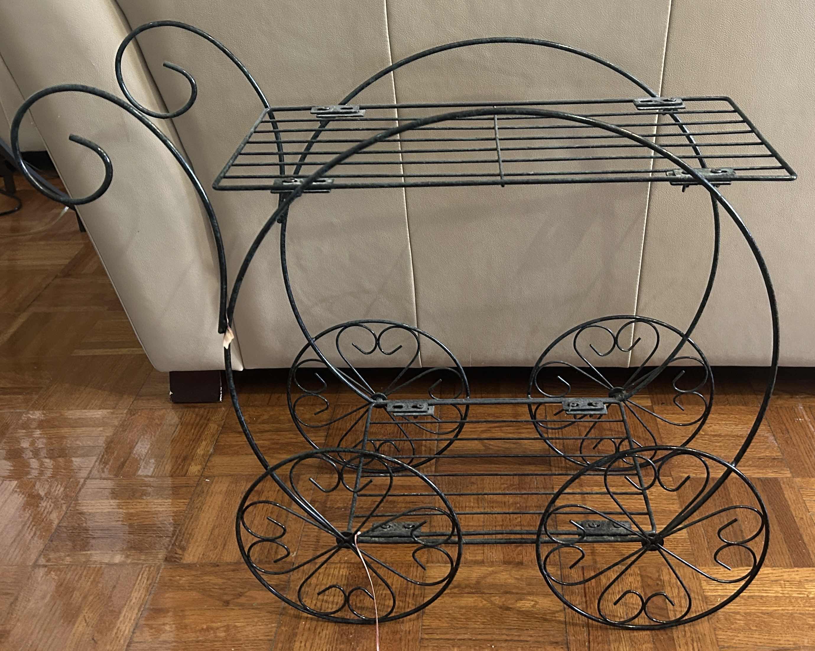 Photo 1 of SMALL METAL FLOWER CART 28“ x 10“ x H22“
