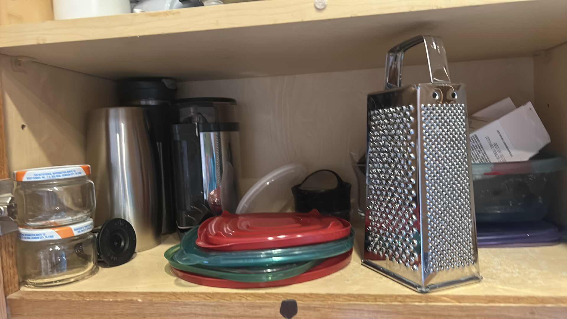 Photo 1 of CONTENTS OF KITCHEN CABINET