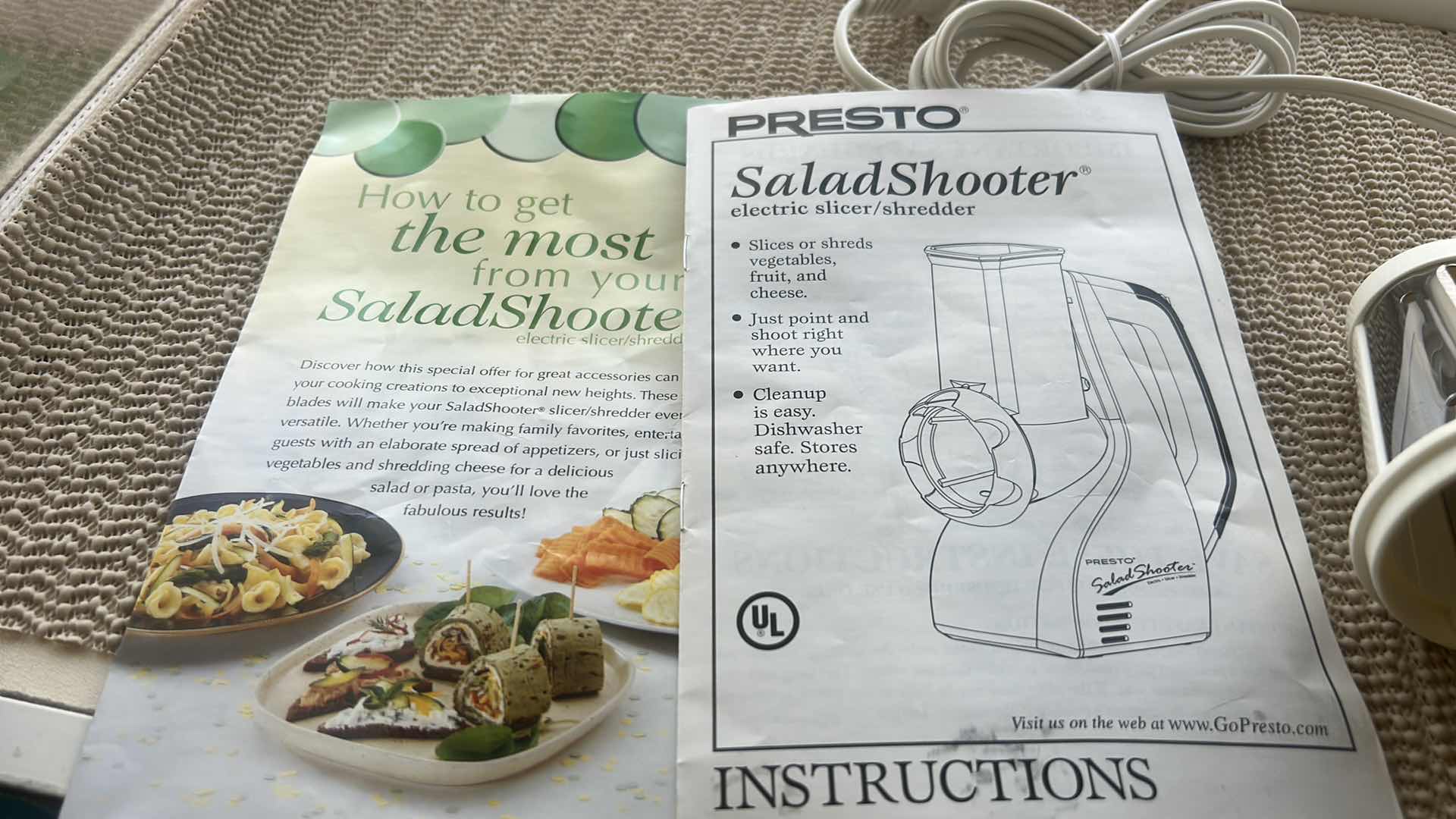 Photo 1 of PRESTO SALAD SHOOTER