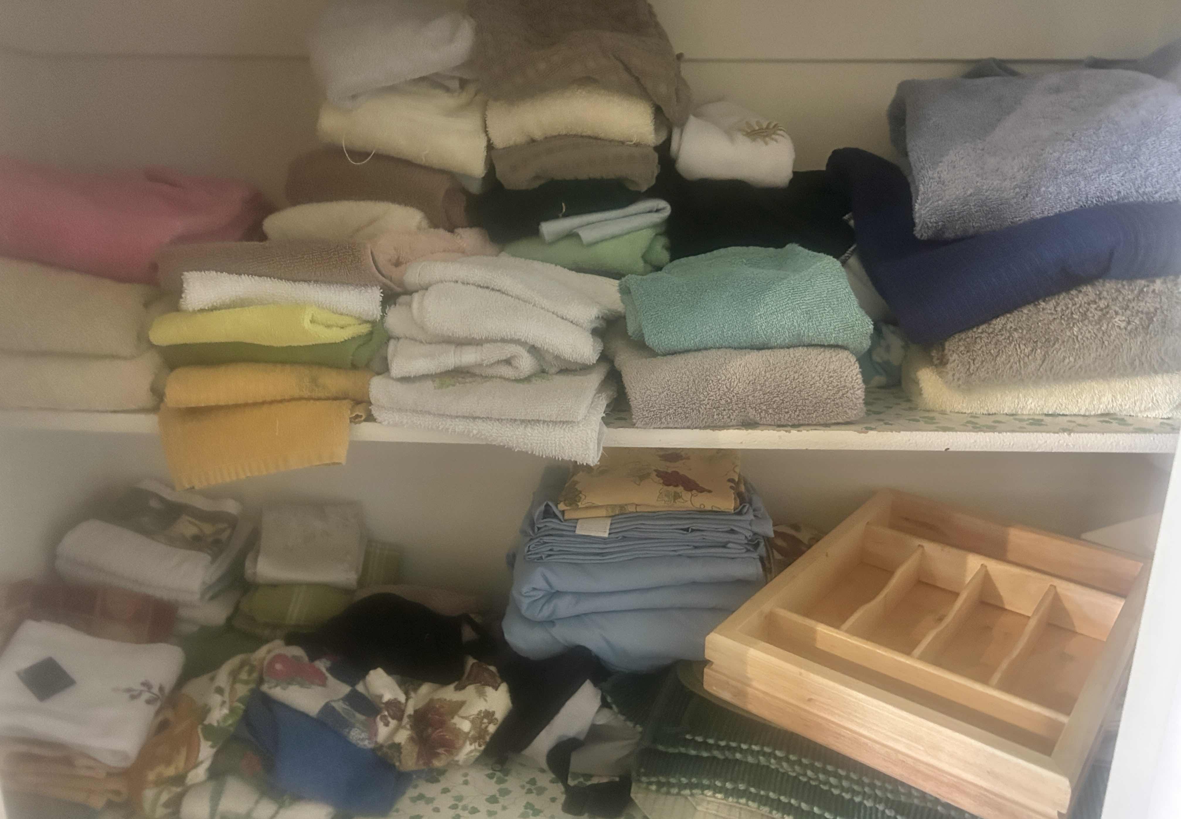 Photo 1 of CONTENTS OF LINEN CLOSET