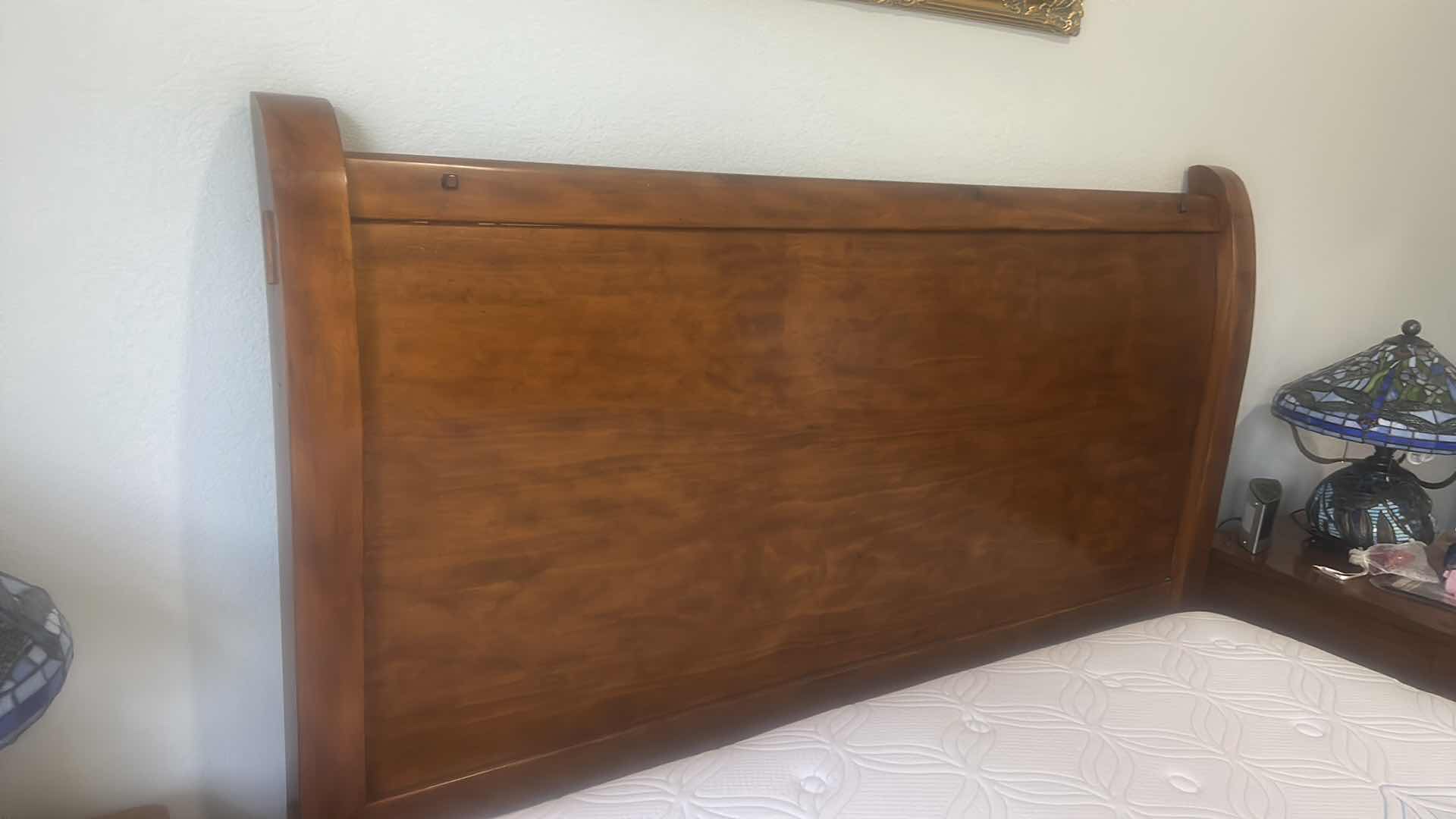 Photo 1 of TRADEWINS WOOD QUEEN HEADBOARD AND FOOTBOARD 65“ x 87“ x H56“