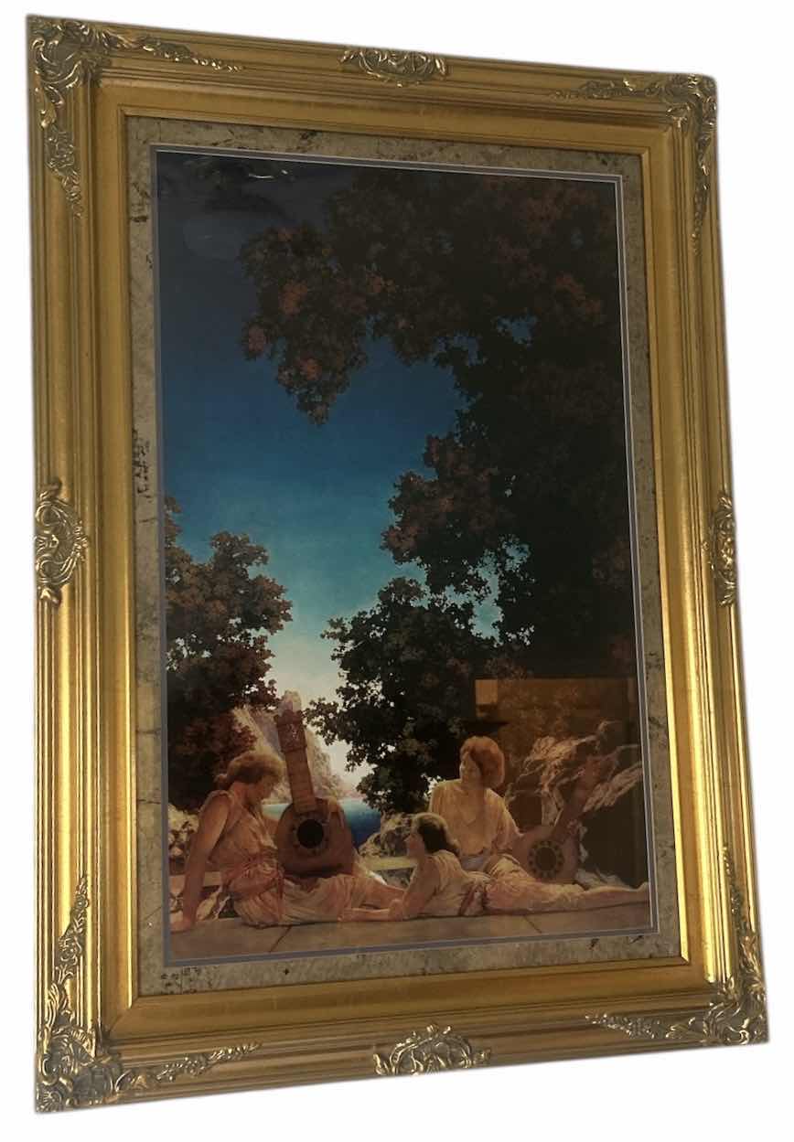 Photo 1 of ORNATELY GOLD FRAMED GRECIAN ARTWORK 43“ x H31 1/2“