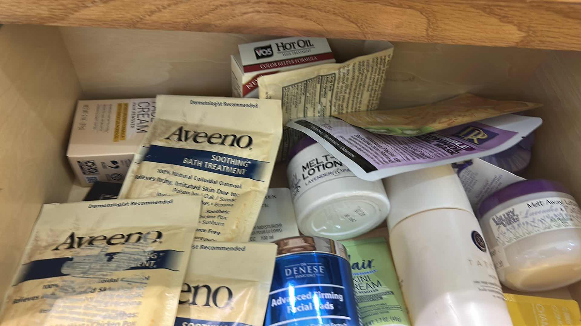 Photo 1 of CONTENTS OF DRAWER IN PRIMARY BATHROOM- SKINCARE