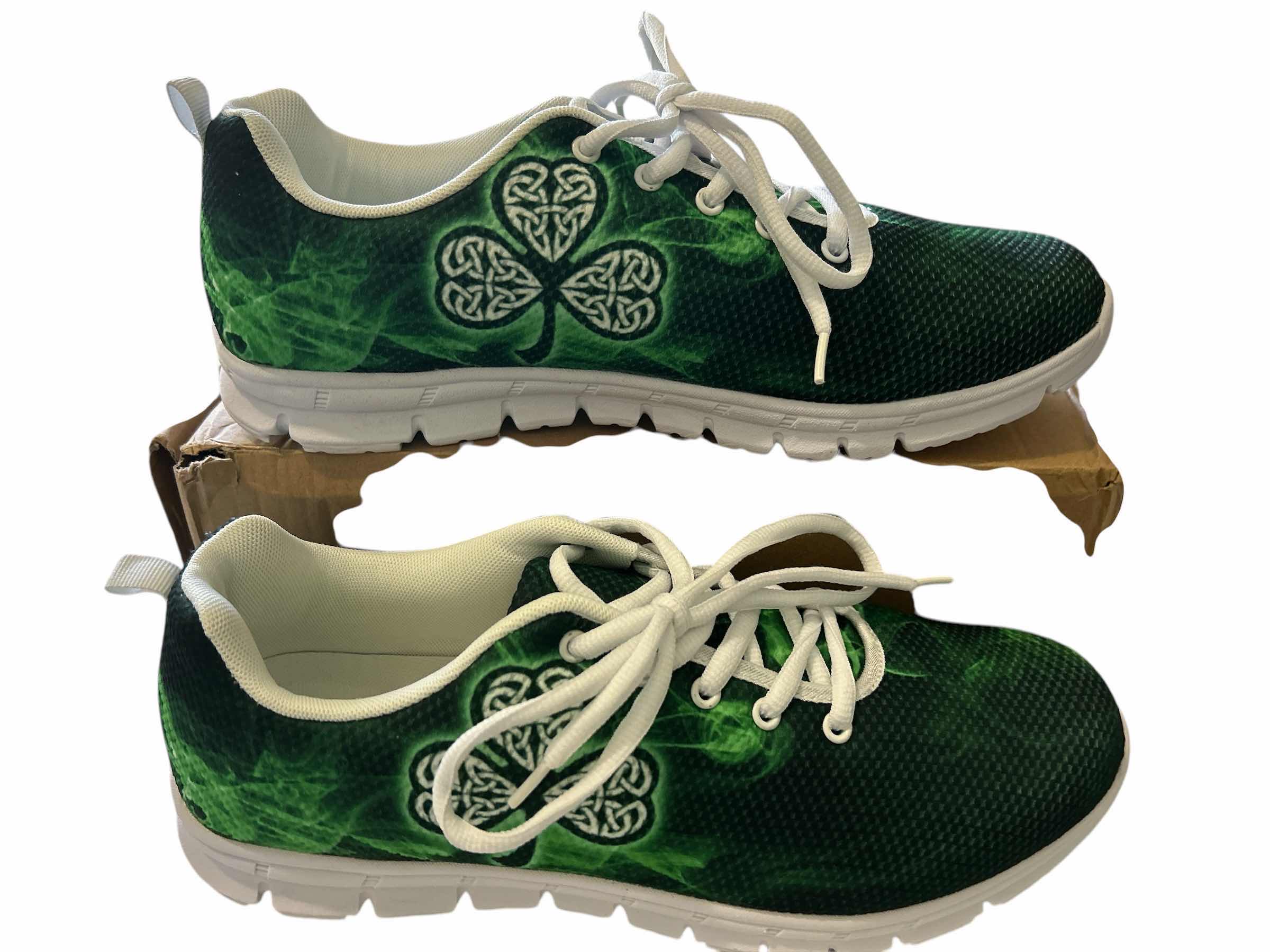 Photo 1 of NEW US 11 GREEN SNEAKERS