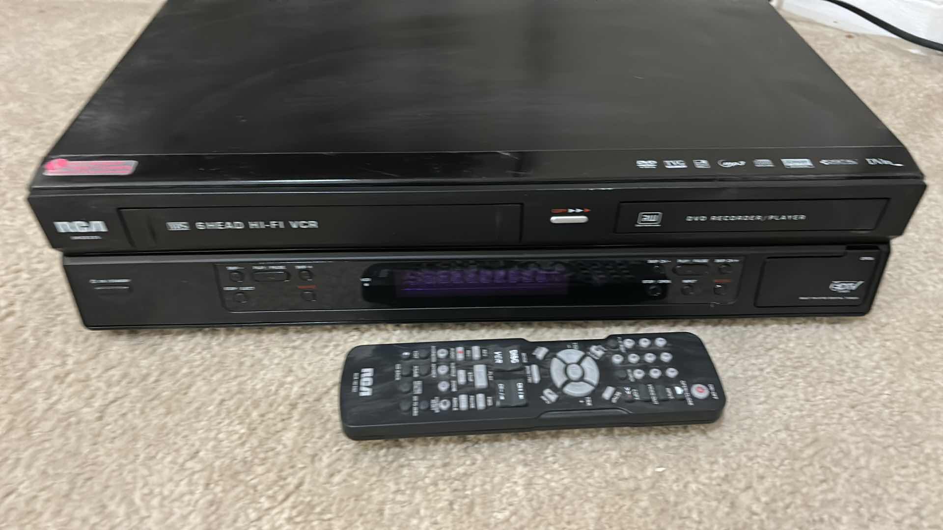 Photo 1 of RCA VHS DVD RECORDER PLAYER