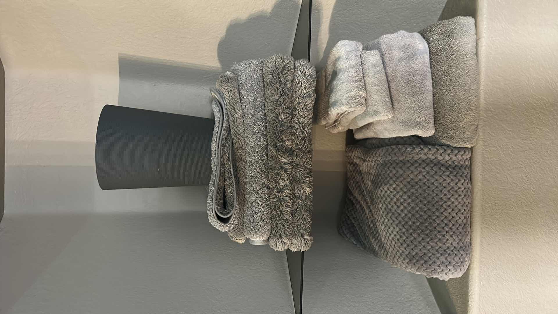 Photo 1 of GREY BATHROOM TOWELS AND RUGS
