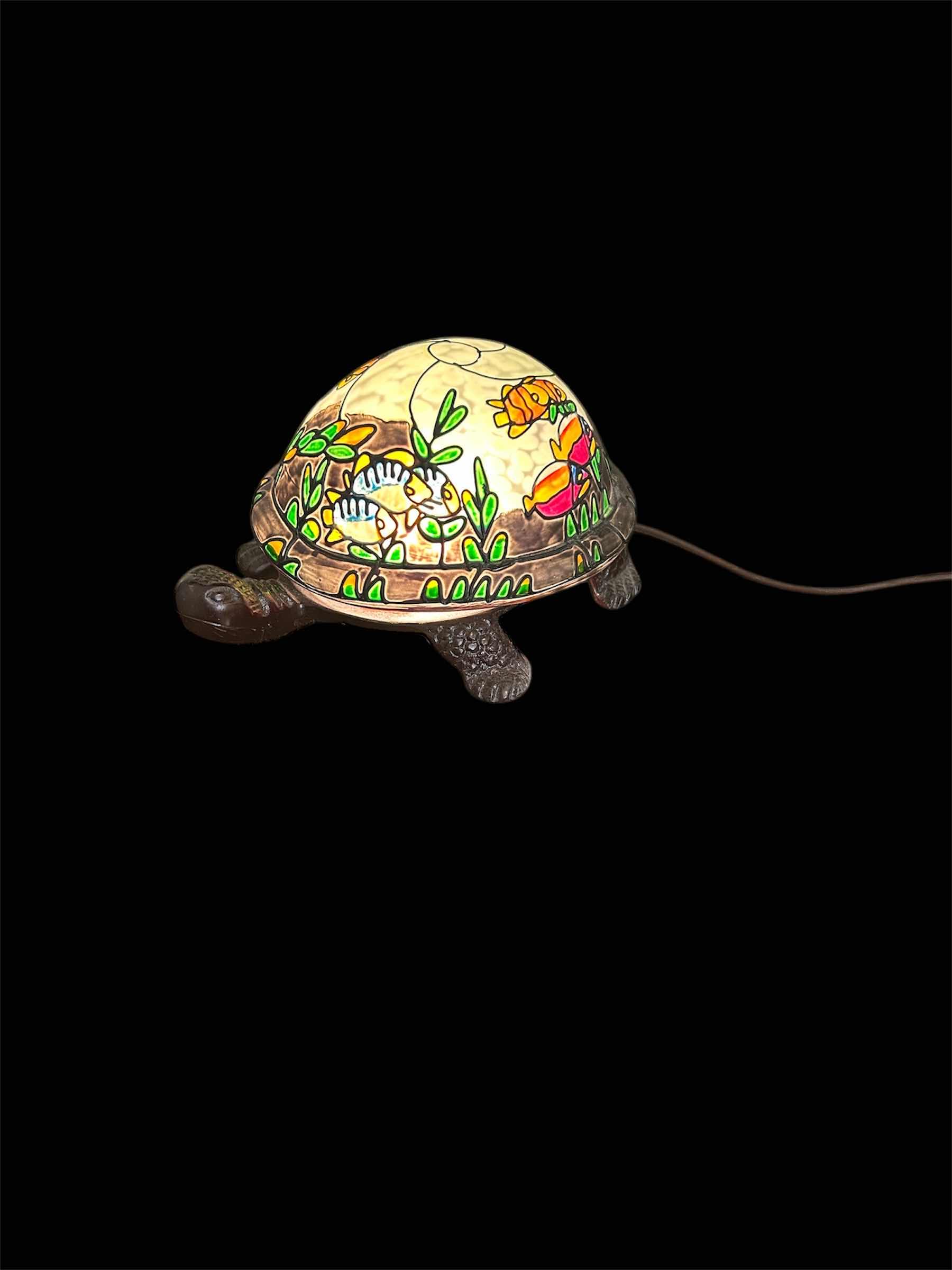 Photo 1 of TIFFANY STYLE TURTLE LIGHT 8” LENGTH