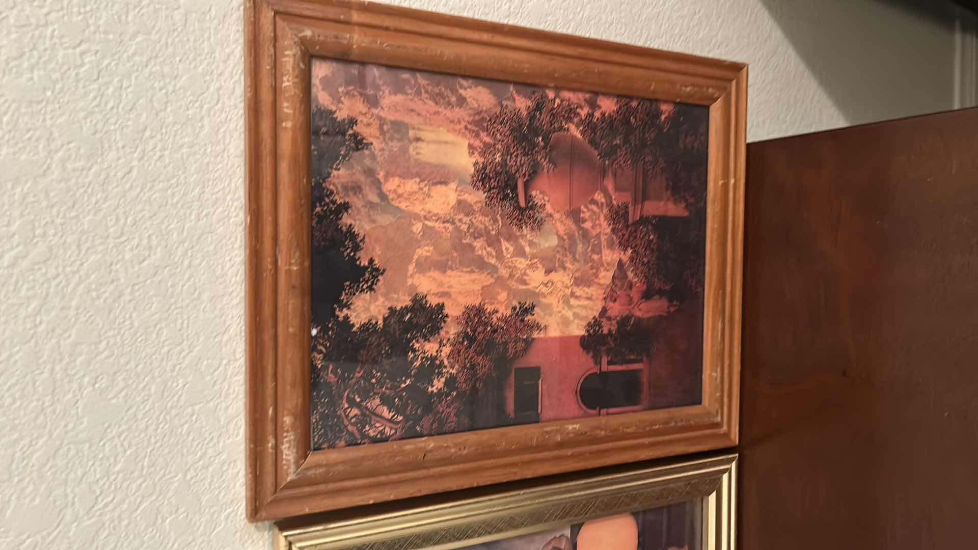 Photo 1 of 2- FRAMED MAXFIELD PARRISH PRINTS 12” X 15”