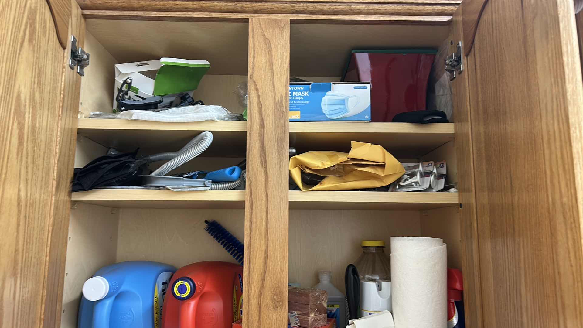 Photo 1 of CONTENTS OF CABINET LAUNDRY