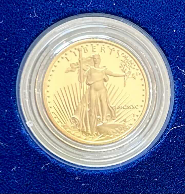 Photo 1 of AMERICAN EAGLE QUARTER OUNCE PROOF GOLD BULLION COIN