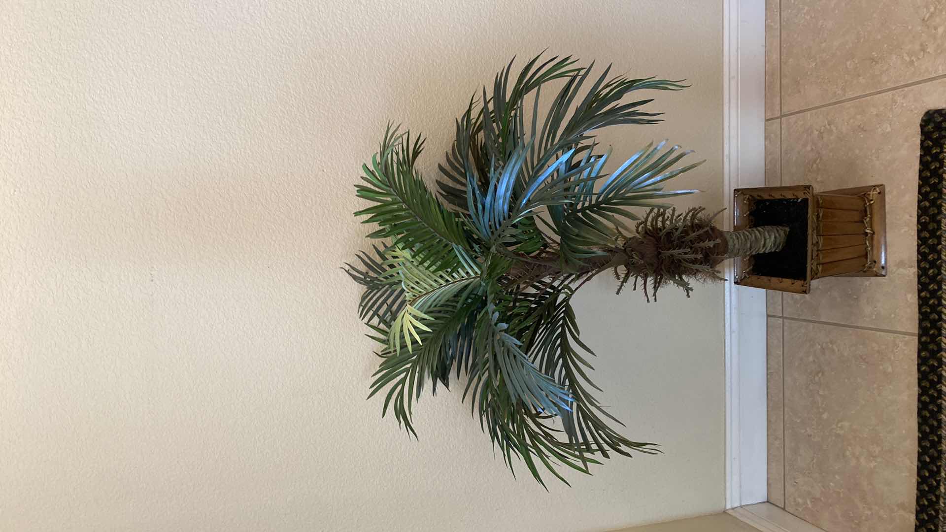 Photo 3 of FAUX PALM TREE H42”