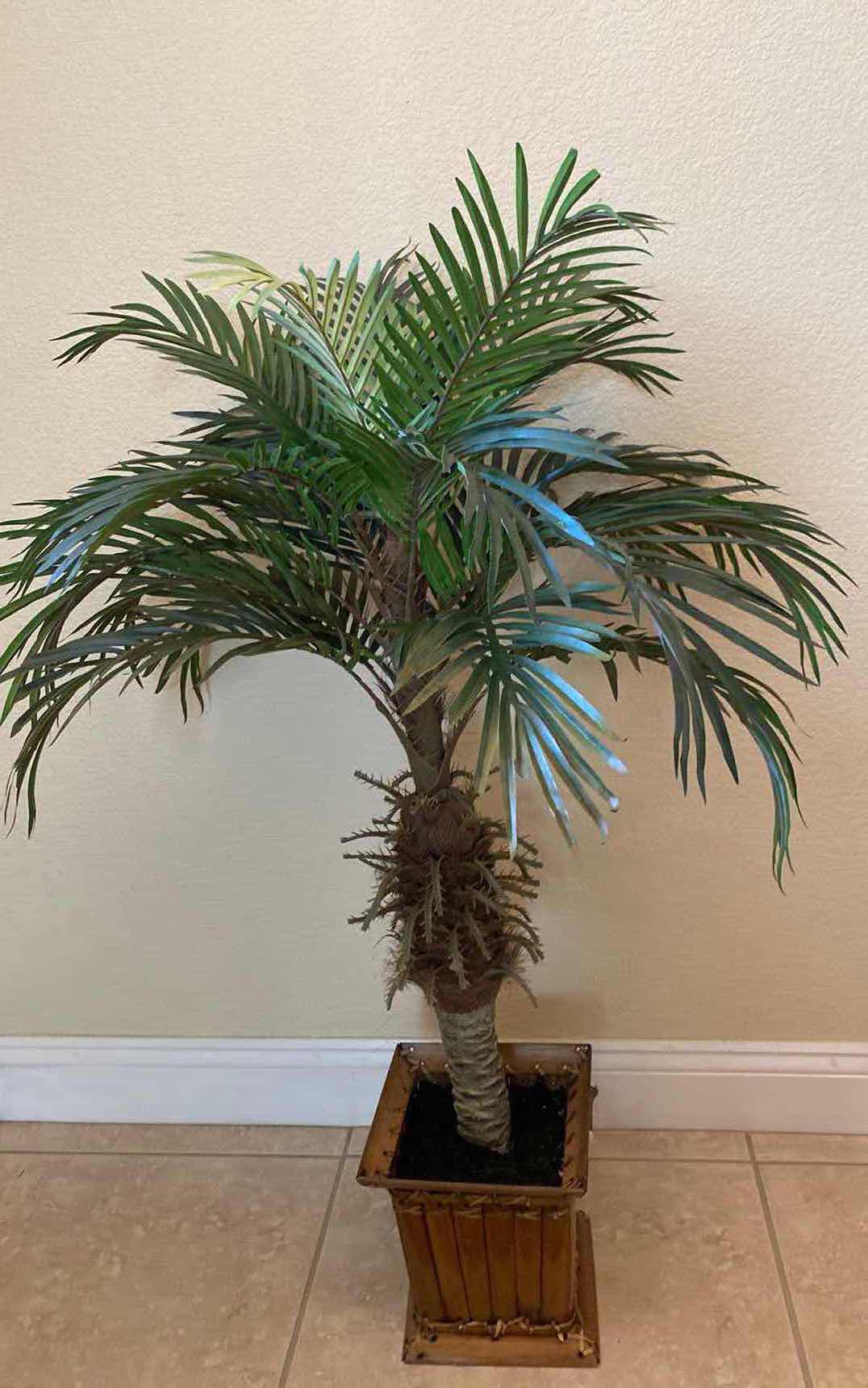 Photo 1 of FAUX PALM TREE H42”