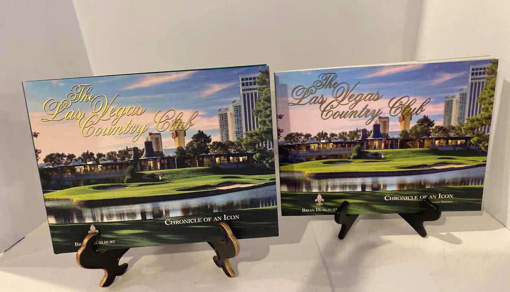 Photo 1 of 2-LAS VEGAS COUNTRY  CLUB BOOKS 1-HARD COVER 1 PAPERBACK