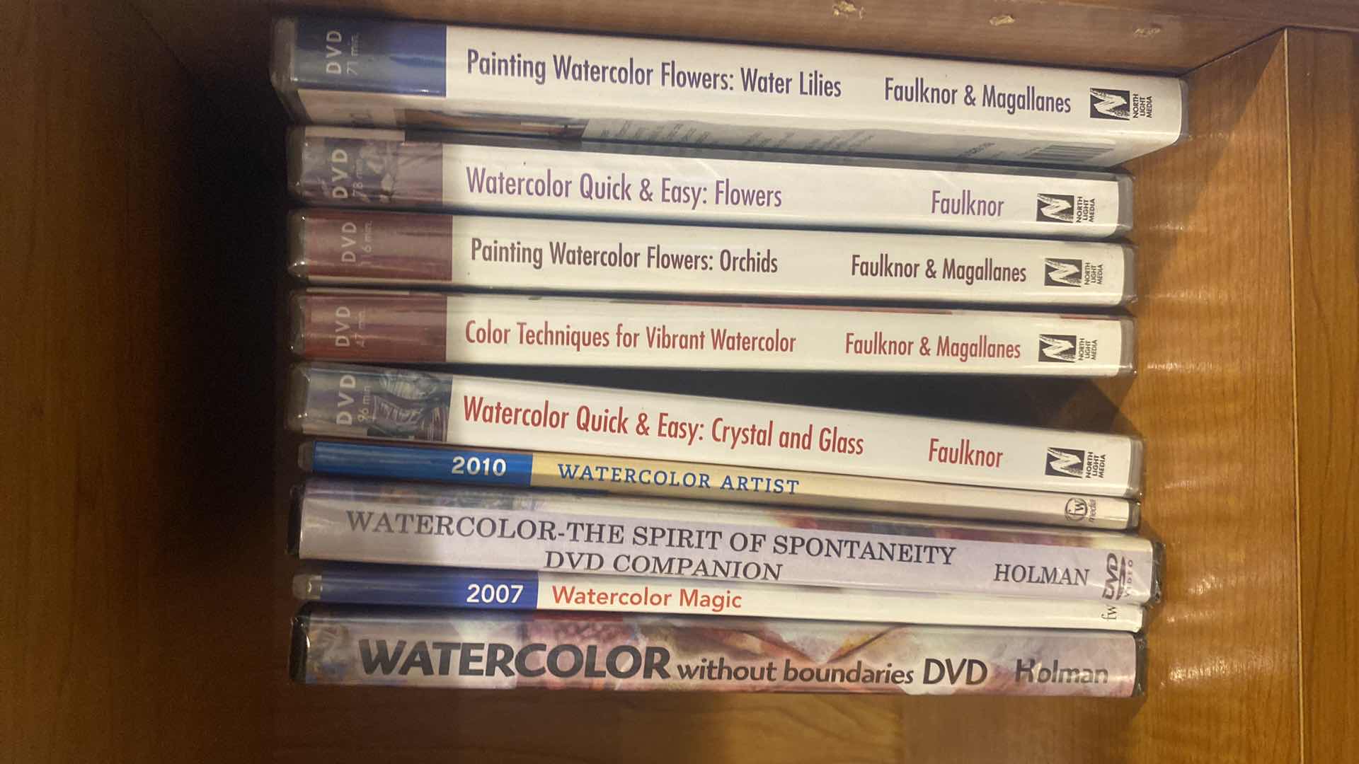 Photo 1 of ARTIST WATERCOLOR PAINTING DVDS