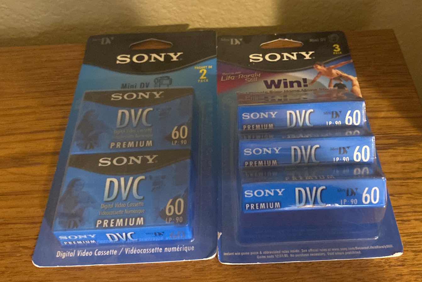 Photo 1 of NEW SONY DVC PREMIUM VIDEO CASSETTE TAPES