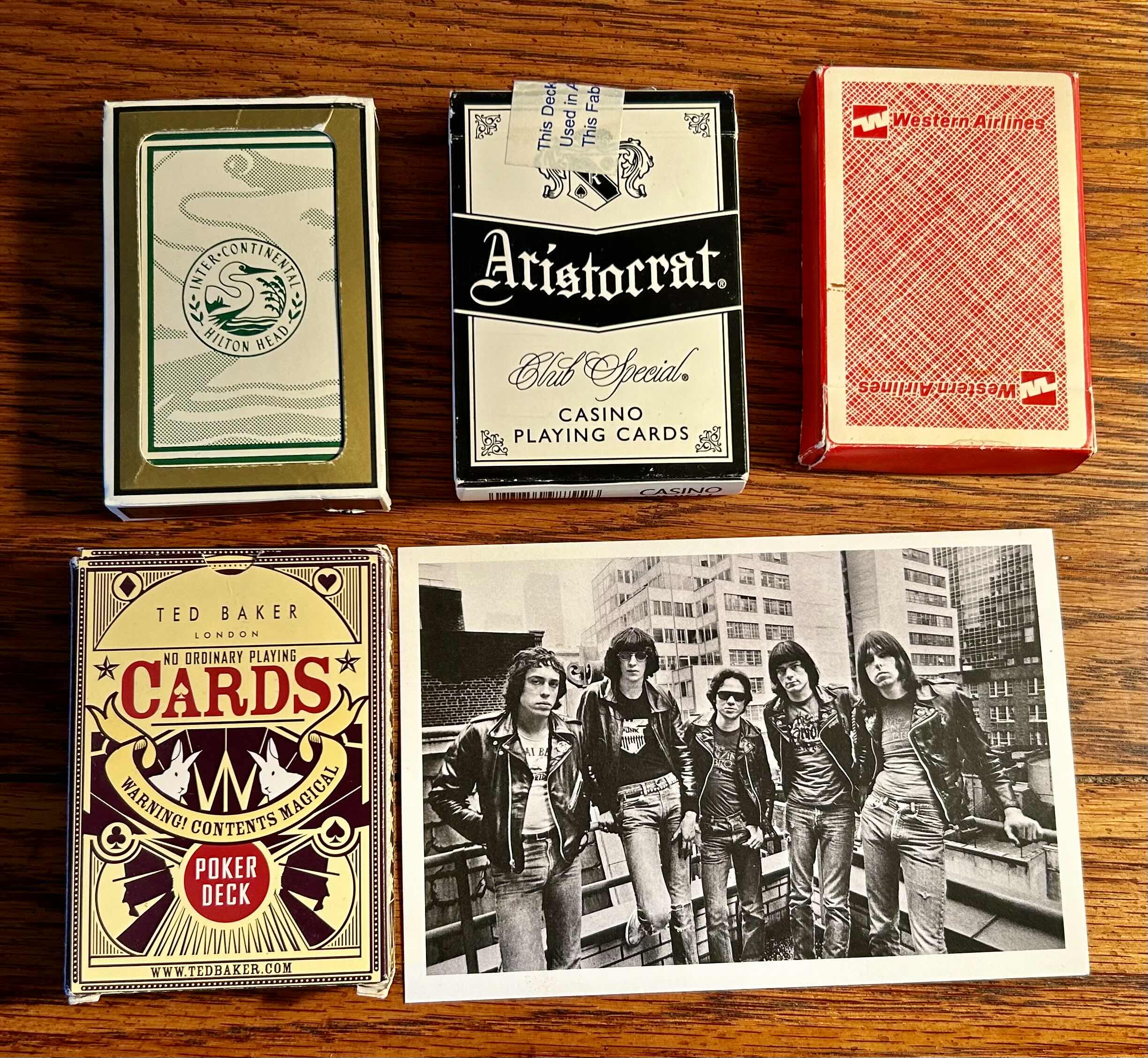 Photo 2 of PLAYING CARDS ANS COLLECTABLES