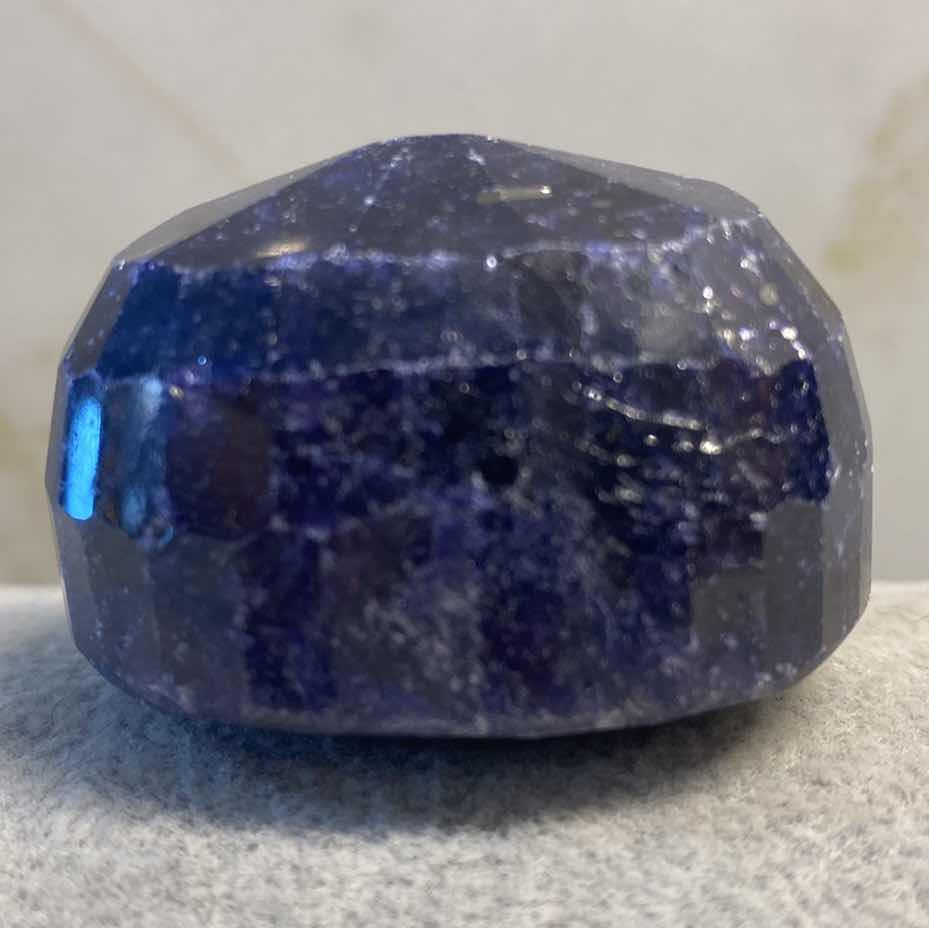 Photo 2 of  BLUE SAPPHIRE  (CORUNDUM) OVAL FACETED 342.5 cts GEMSTONE GLA CERTIFIED 031813