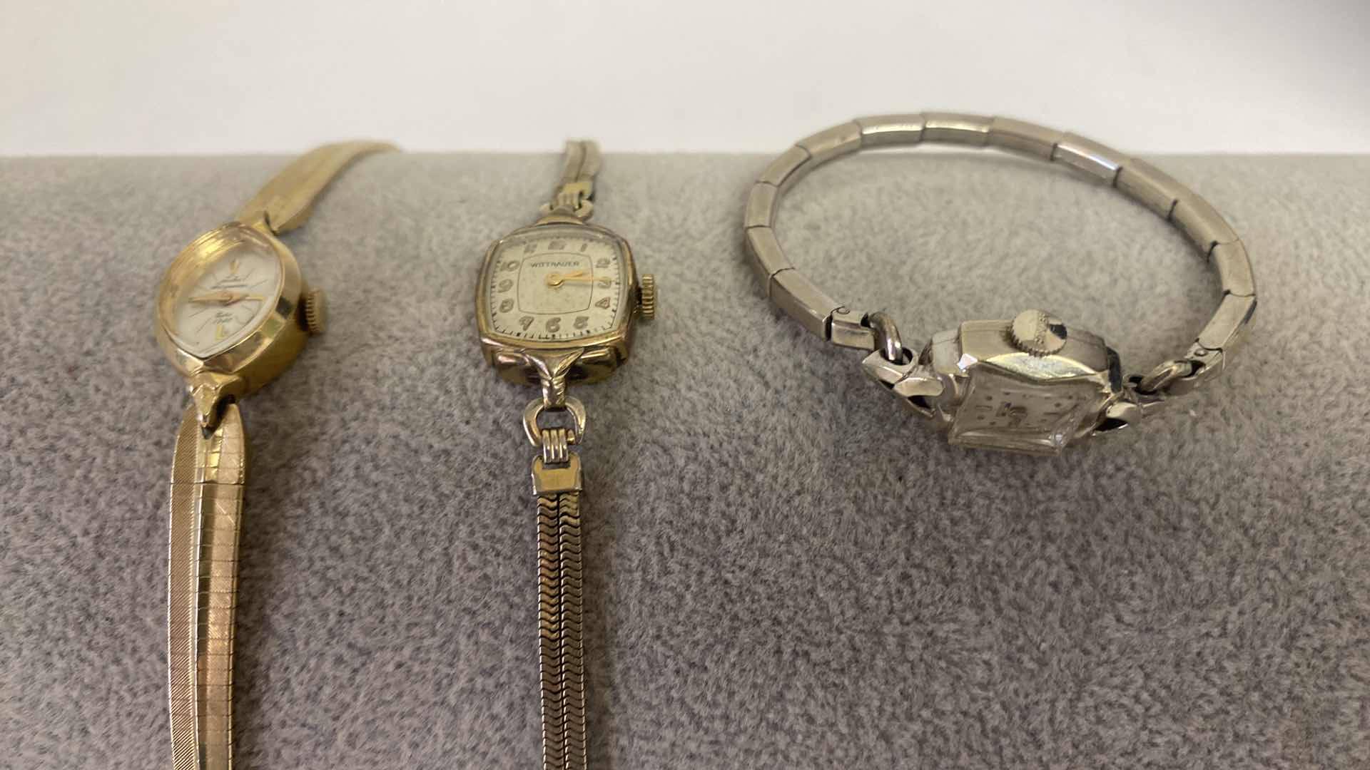 Photo 1 of 3 VINTAGE LADIES WATCHES JULES JURGENSON, WITTNAUER & BENRUS