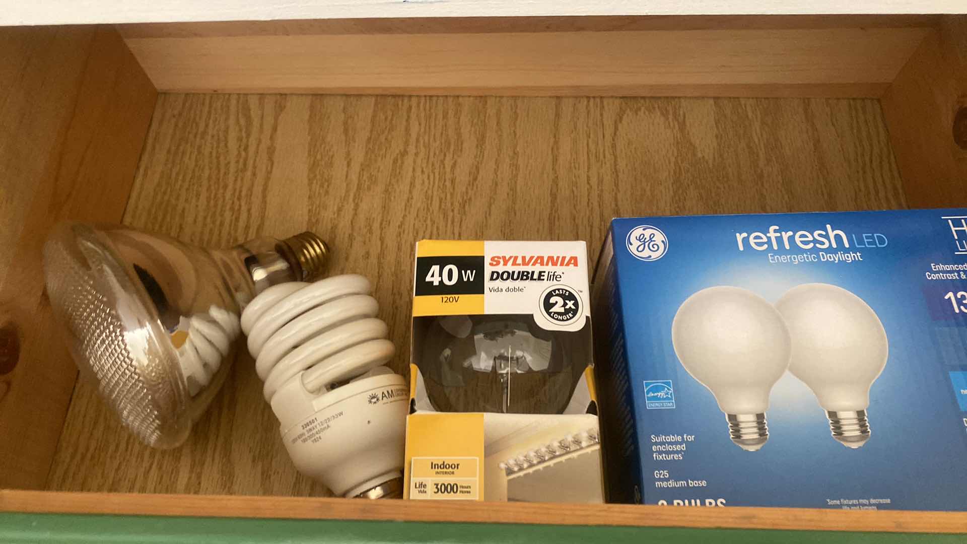 Photo 3 of 3 DRAWERS OF LIGHT BULBS