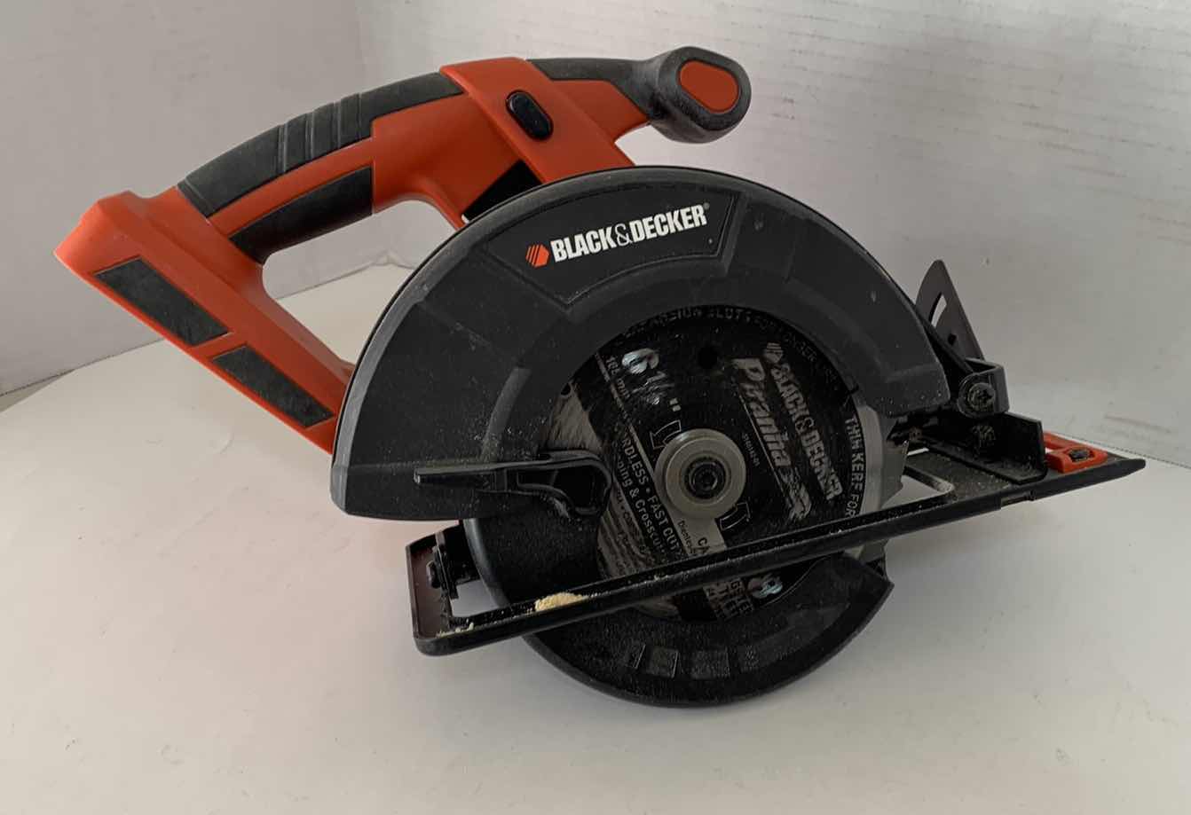 Photo 1 of BLACK AND DECKER CORDLESS CIRCULAR SAW WITH BLADE BDCS2406