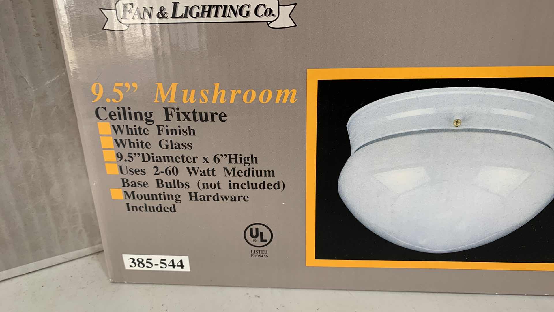 Photo 2 of 2-HAMPTON BAY CEILING FIXTURES & HANGING LAMP 9"