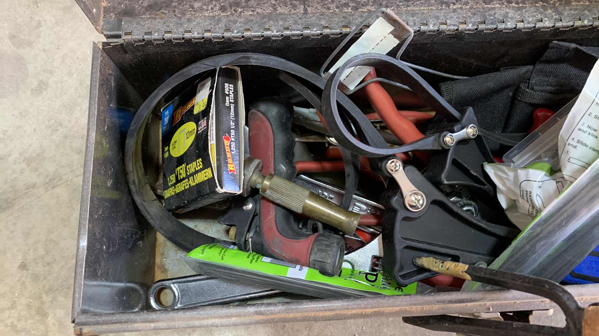 Photo 2 of TOOLBOX WITH YARD TOOLS