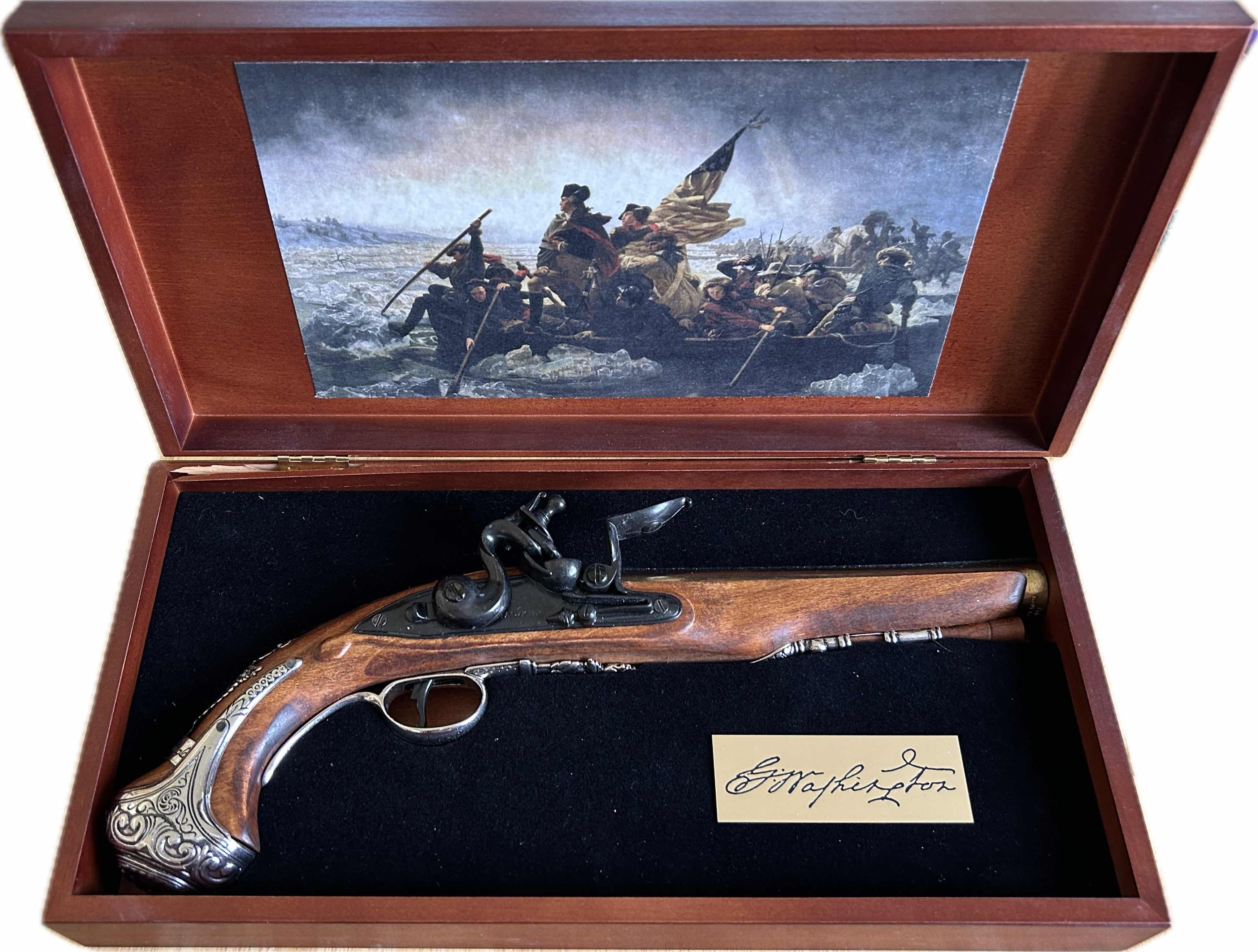 Photo 1 of FRANKLIN MINT REPLICA GEORGE WASHINTON  REVOLVER