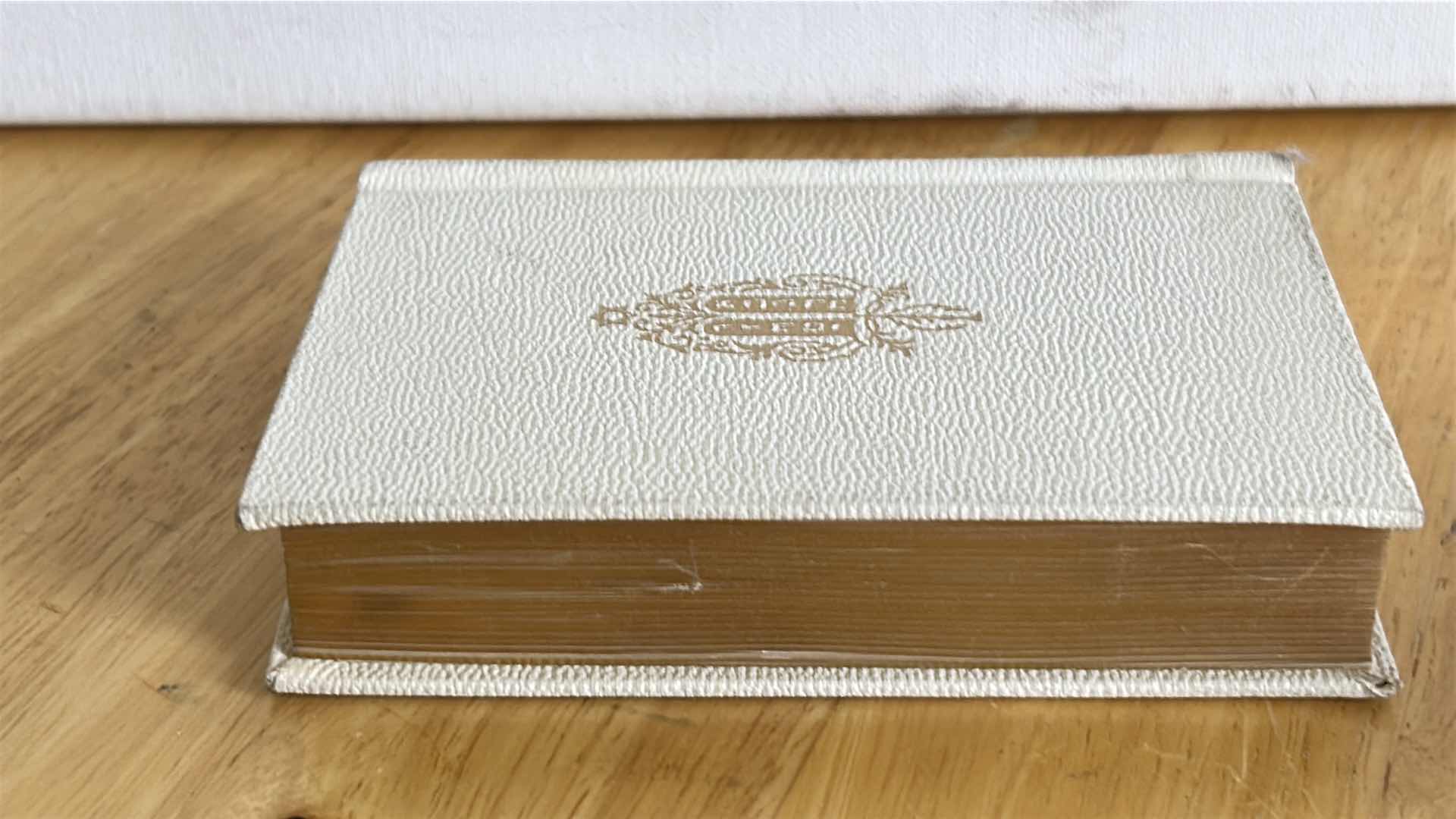 Photo 1 of 2 JEWISH DAILY PRAYER BOOKS, SILVER PLATED Siddur, which is a traditional Jewish prayer book.