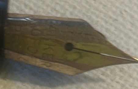 Photo 1 of  VINTAGE PARKER LUCKY CURVE #6 HARD RUBBER EYEDROPPER PEN
