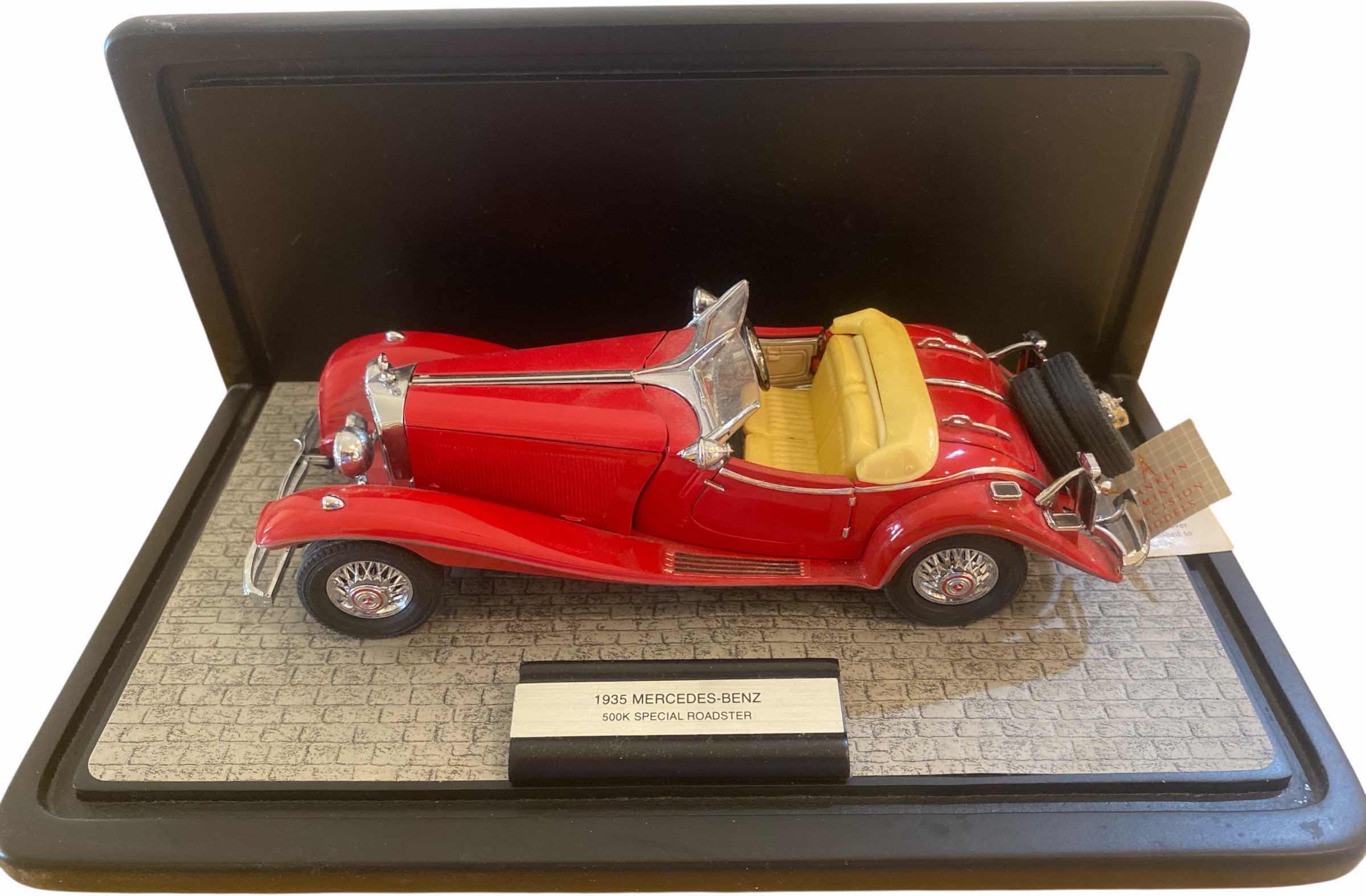Photo 1 of FRANKLIN MINT PRECISION MODEL 1935 SPECIAL ROADSTER LENGTH 8” IN DISPLAY CASE