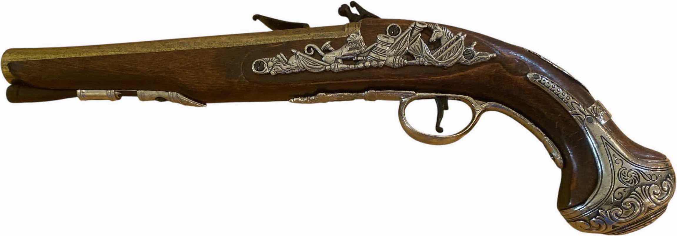 Photo 1 of DENIX REPLICA WOOD STICK GEORGE WASHINGTON PISTOL IN BOX