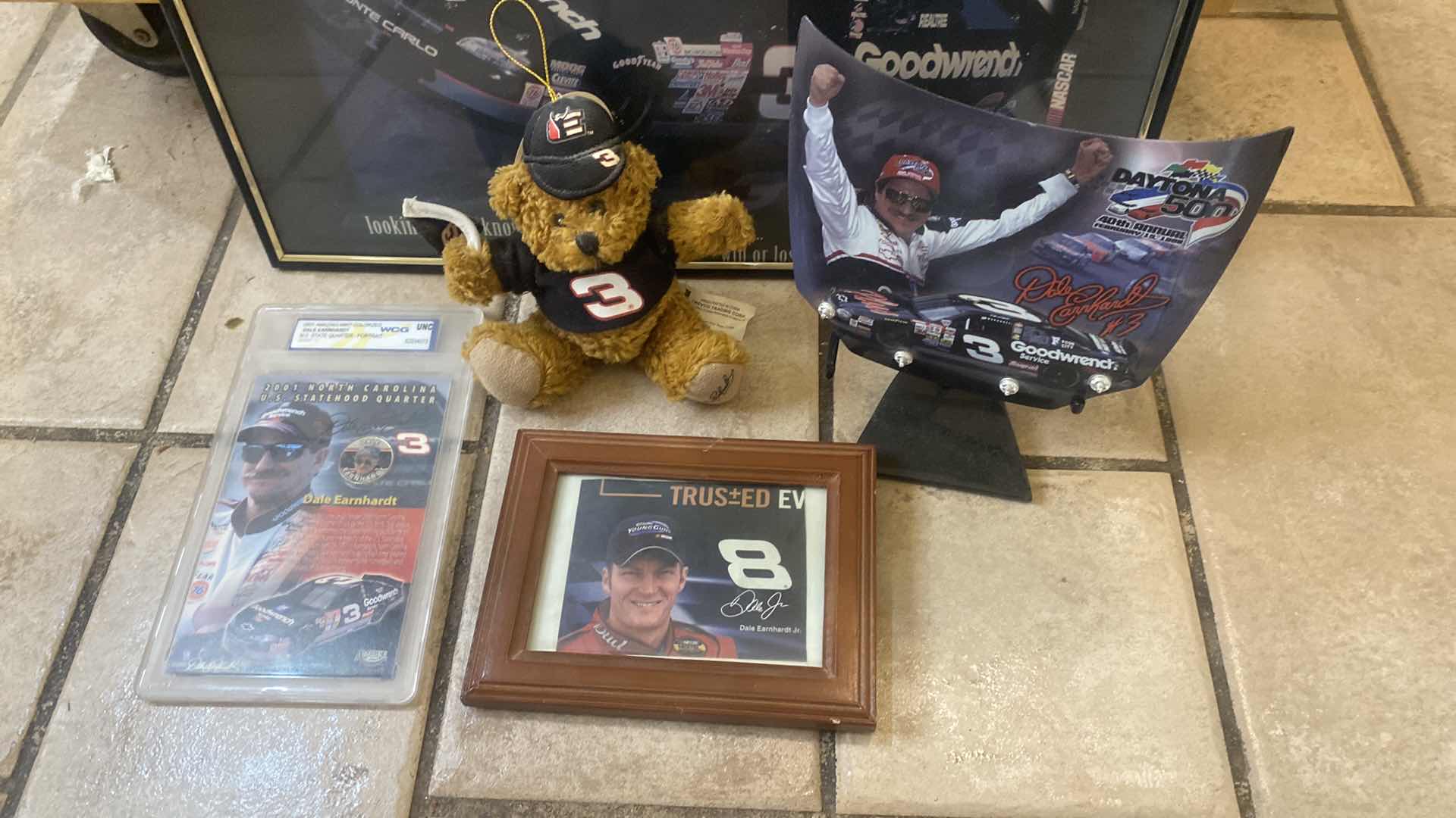 Photo 1 of 5- DALE EARNHARDT JR.COLLECTIBLES - POSTER, FRAMED PHOTO& MORE LARGEST 16” x 20”