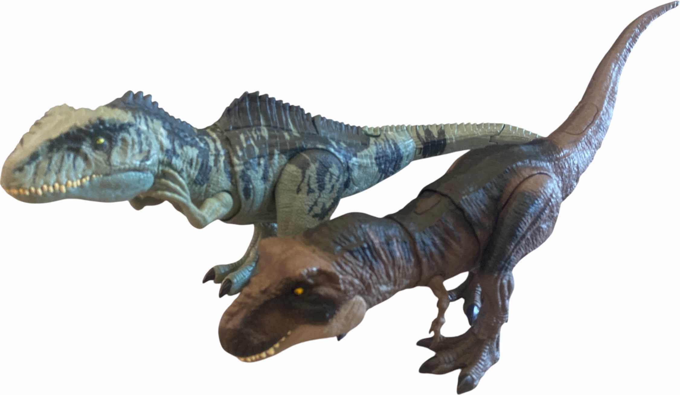 Photo 1 of PAIR OF DINOSAURS