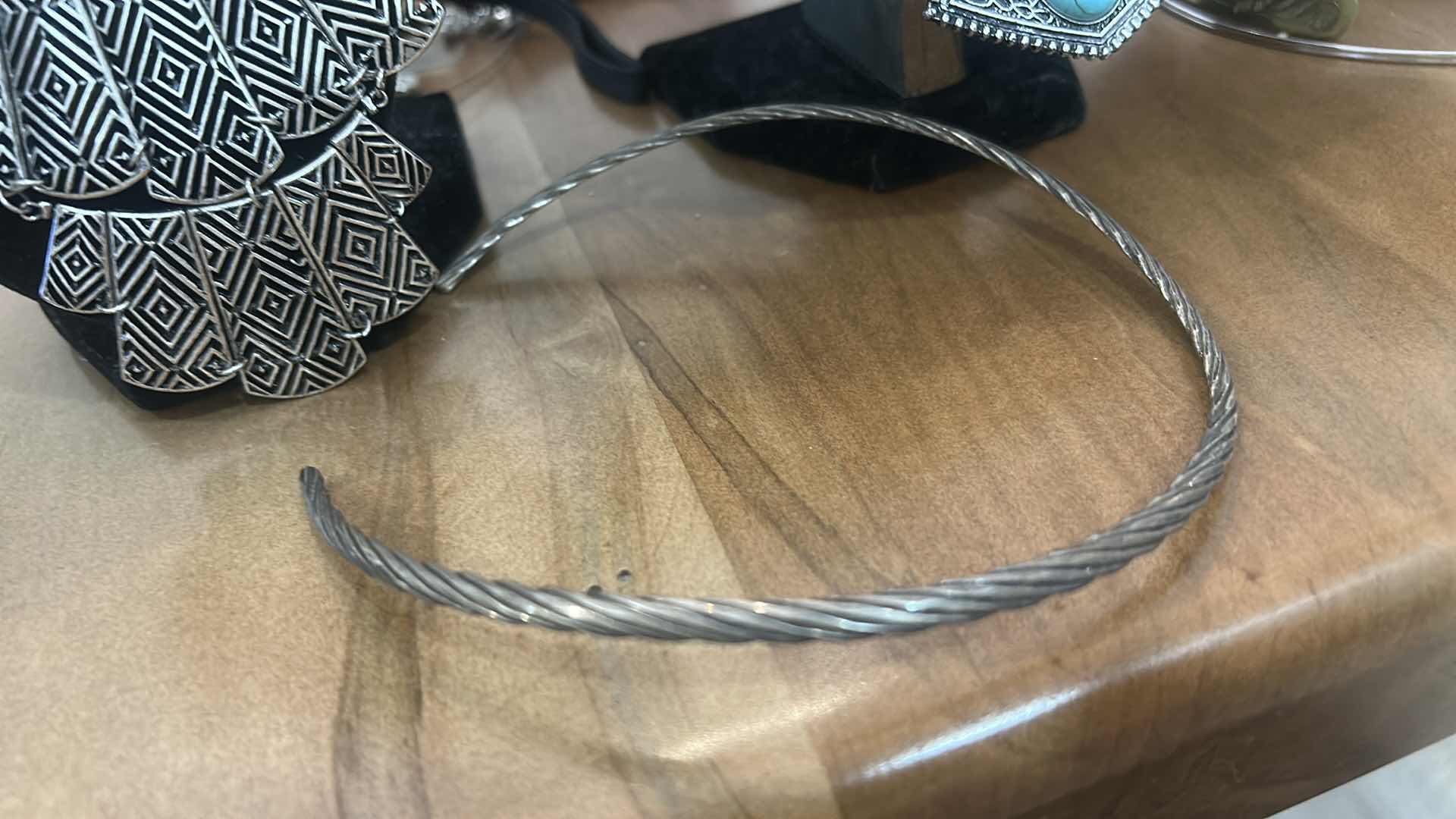 Photo 1 of 2 VINTAGE CHOCKERS AND 2 NECKLACES