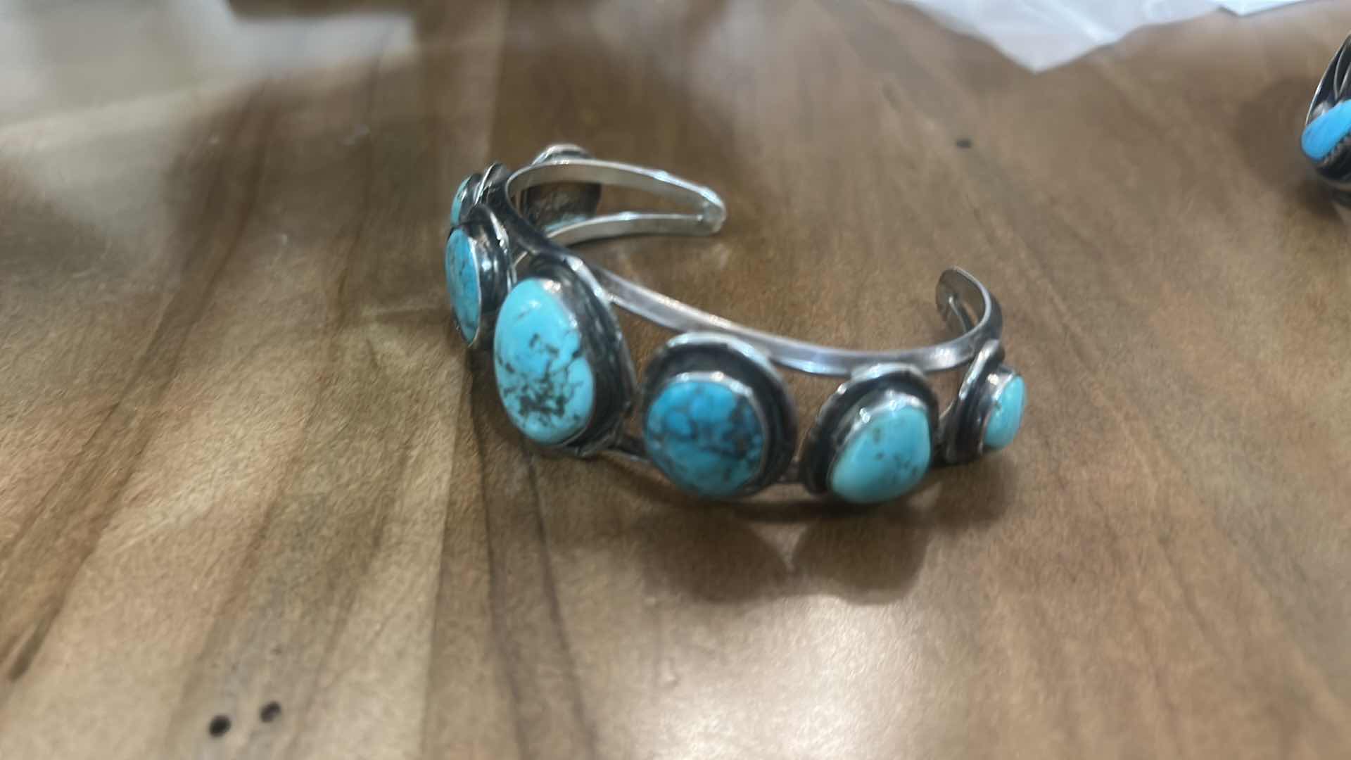 Photo 1 of FASHION JEWELRY - 3 BRACELETS AND 2 RINGS EST SIZE 7