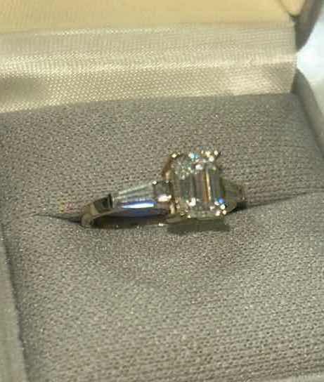Photo 1 of 2 CUBIC ZIRCONIA RINGS EST SIZE 7