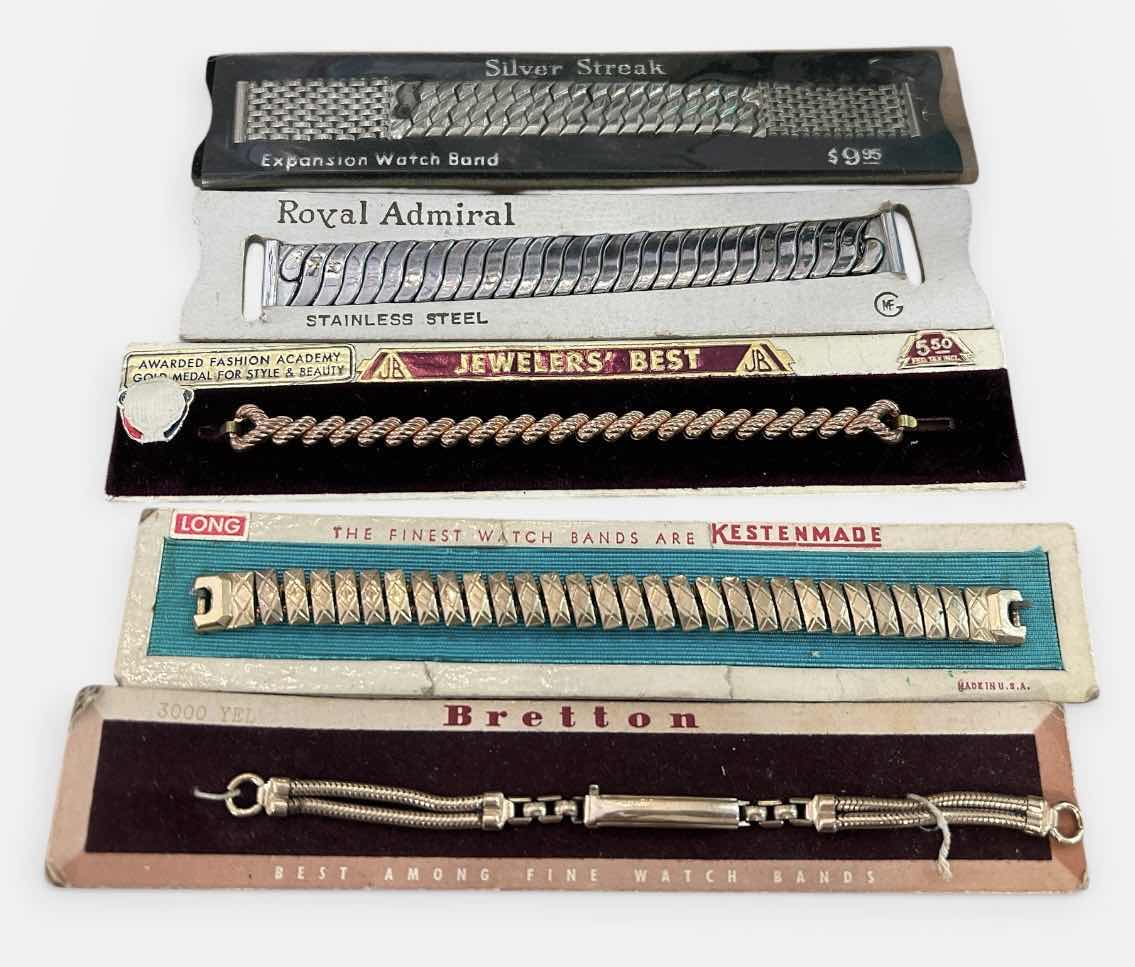 Photo 1 of 5 VINTAGE WATCH BANDS