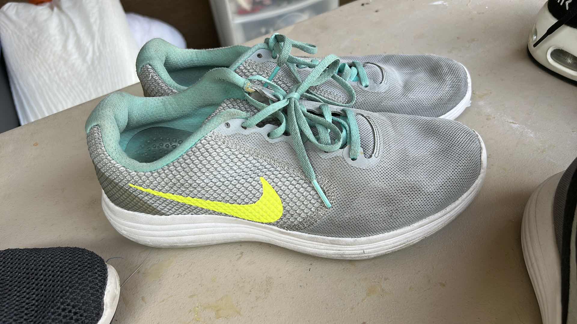 Photo 1 of 4 PAIRS MENS SHOES, NIKE AND MORE SIZE 10