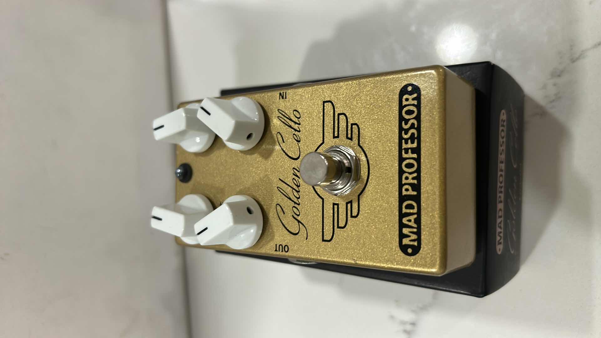 Photo 1 of MAD PROFESSOR GOLDEN CELLO OVERDRIVE / DELAY PEDAL