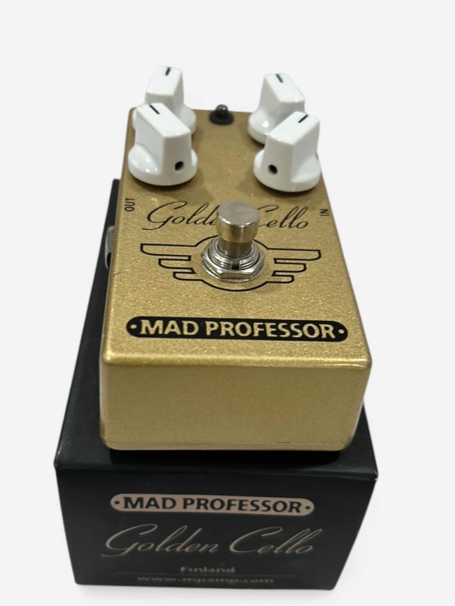 Photo 1 of MAD PROFESSOR GOLDEN CELLO OVERDRIVE / DELAY PEDAL
