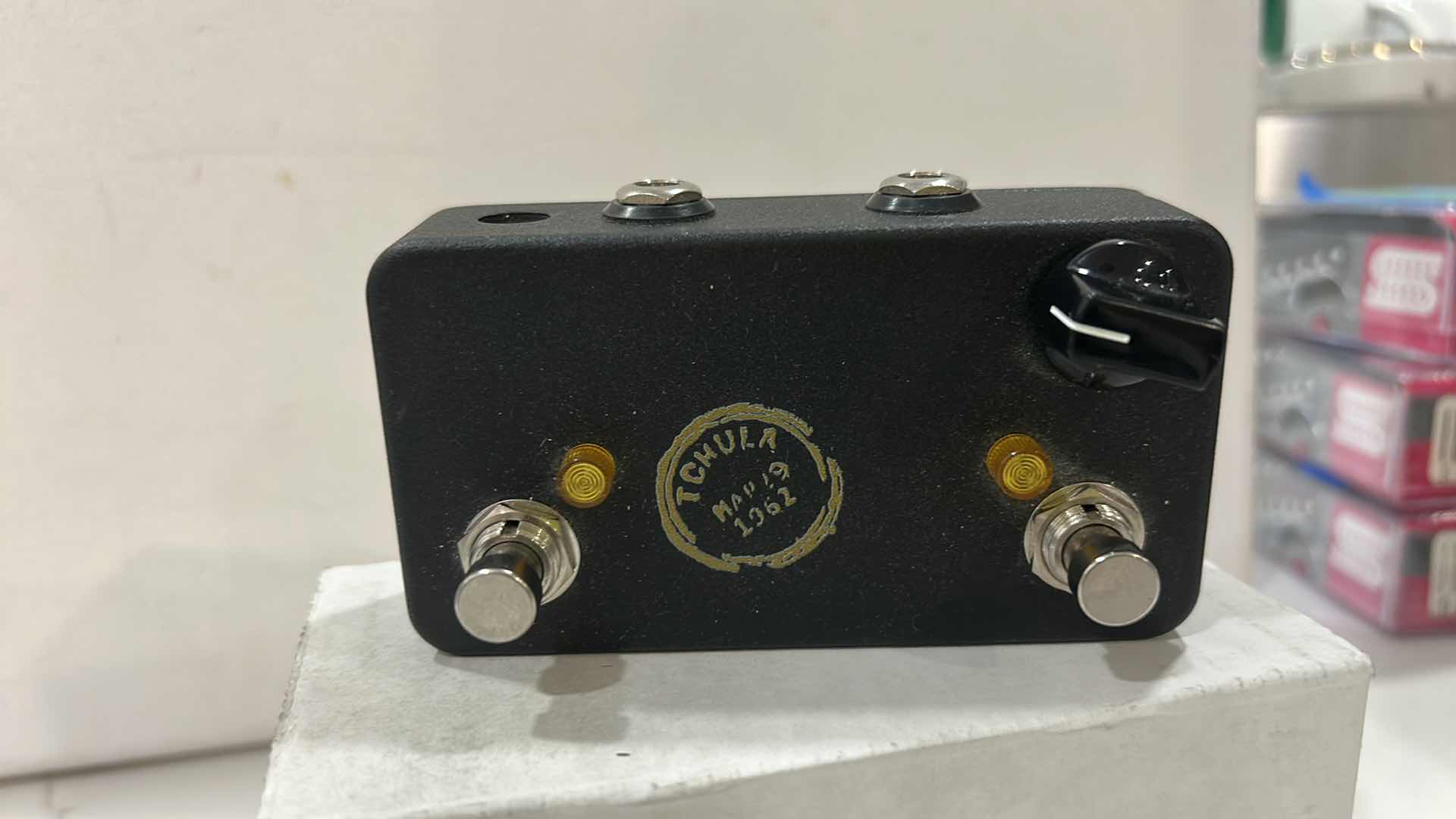 Photo 1 of LOVEPEDAL HOSH SMITH INSPIRED BLACK MAMBA TCHULA OVERDRIVE PEDAL