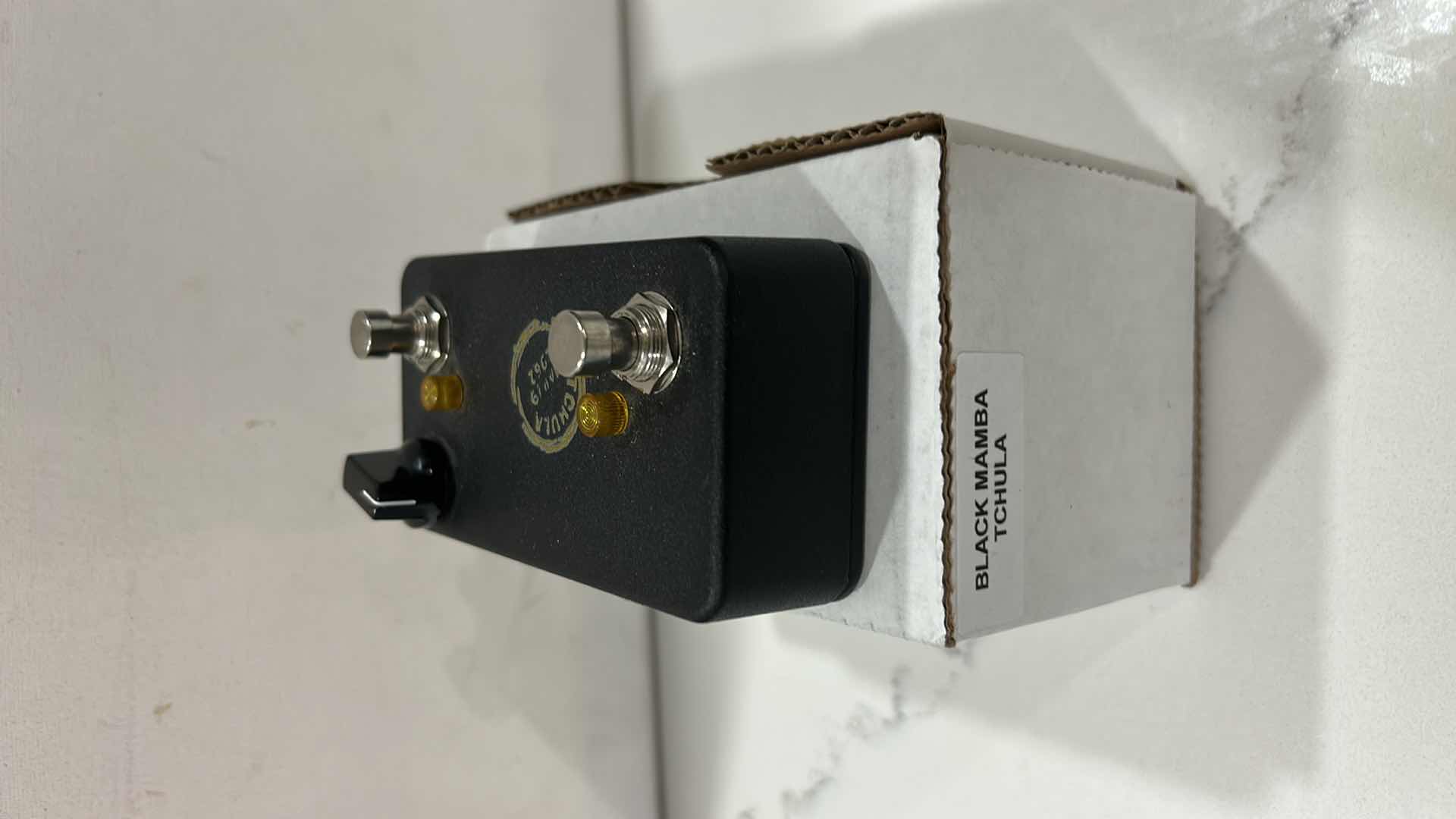Photo 1 of LOVEPEDAL HOSH SMITH INSPIRED BLACK MAMBA TCHULA OVERDRIVE PEDAL