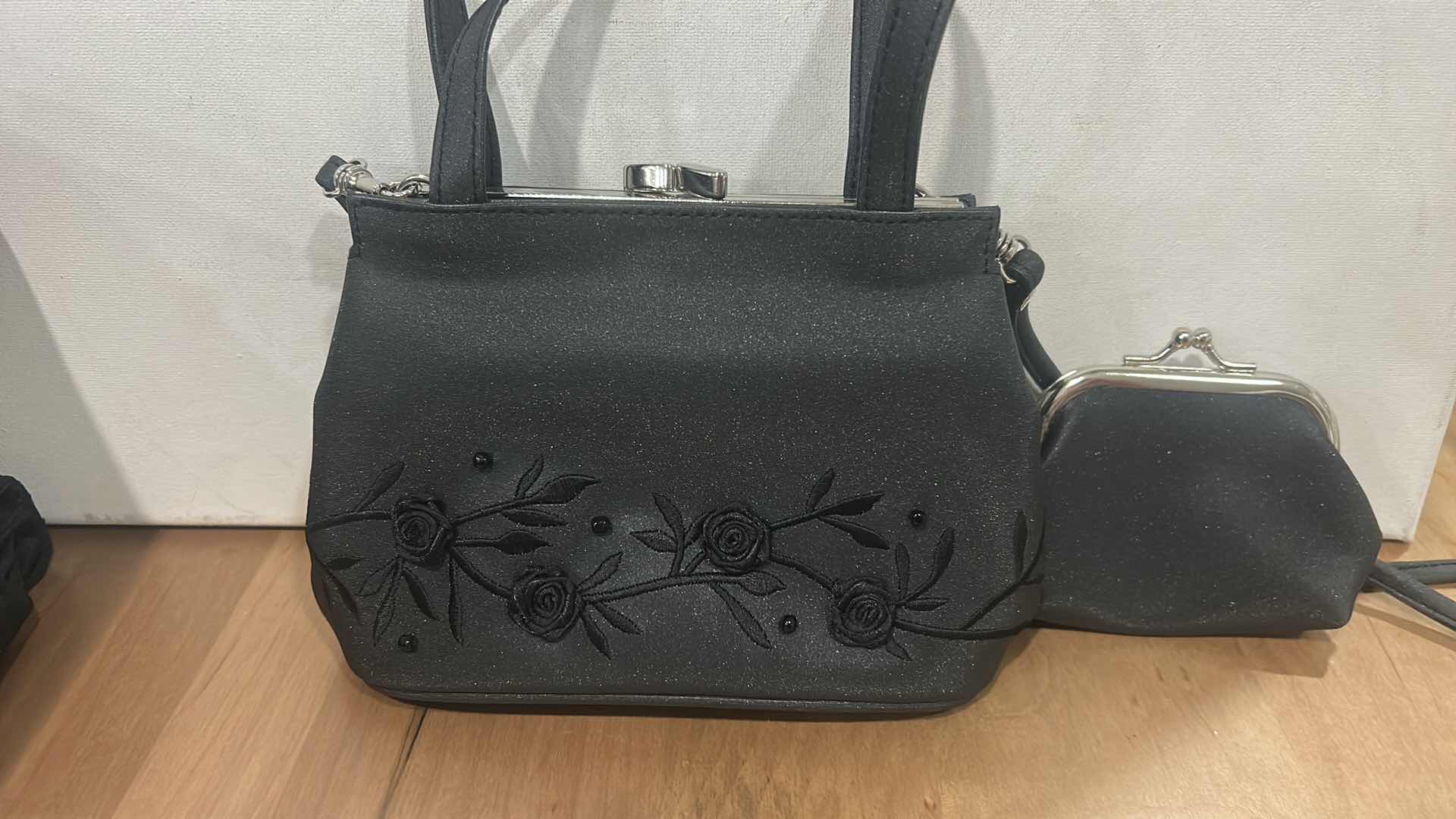 Photo 1 of TWO VINTAGE CLUTCHES WITH CHANGE PURSES